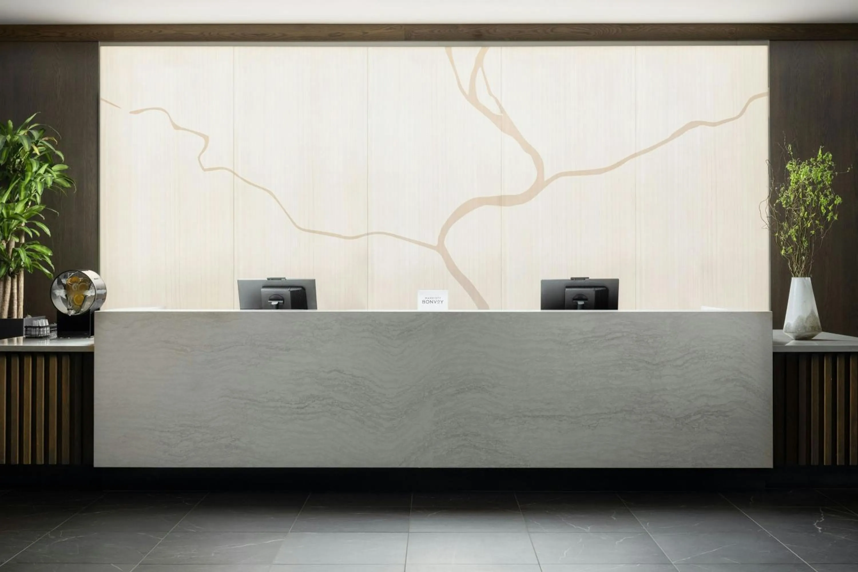 Lobby or reception in AC Hotel by Marriott Dayton