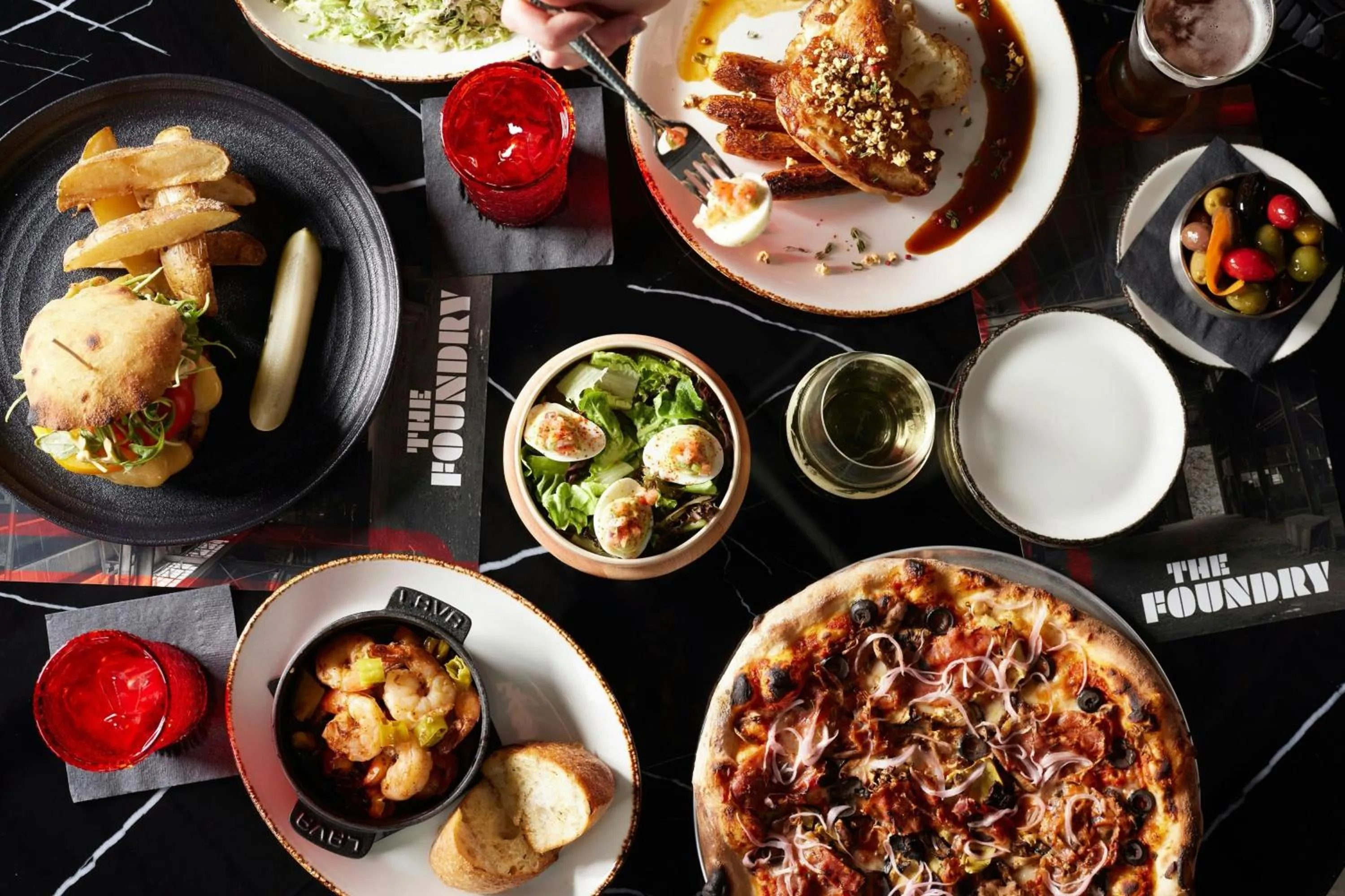 Restaurant/places to eat in AC Hotel by Marriott Dayton