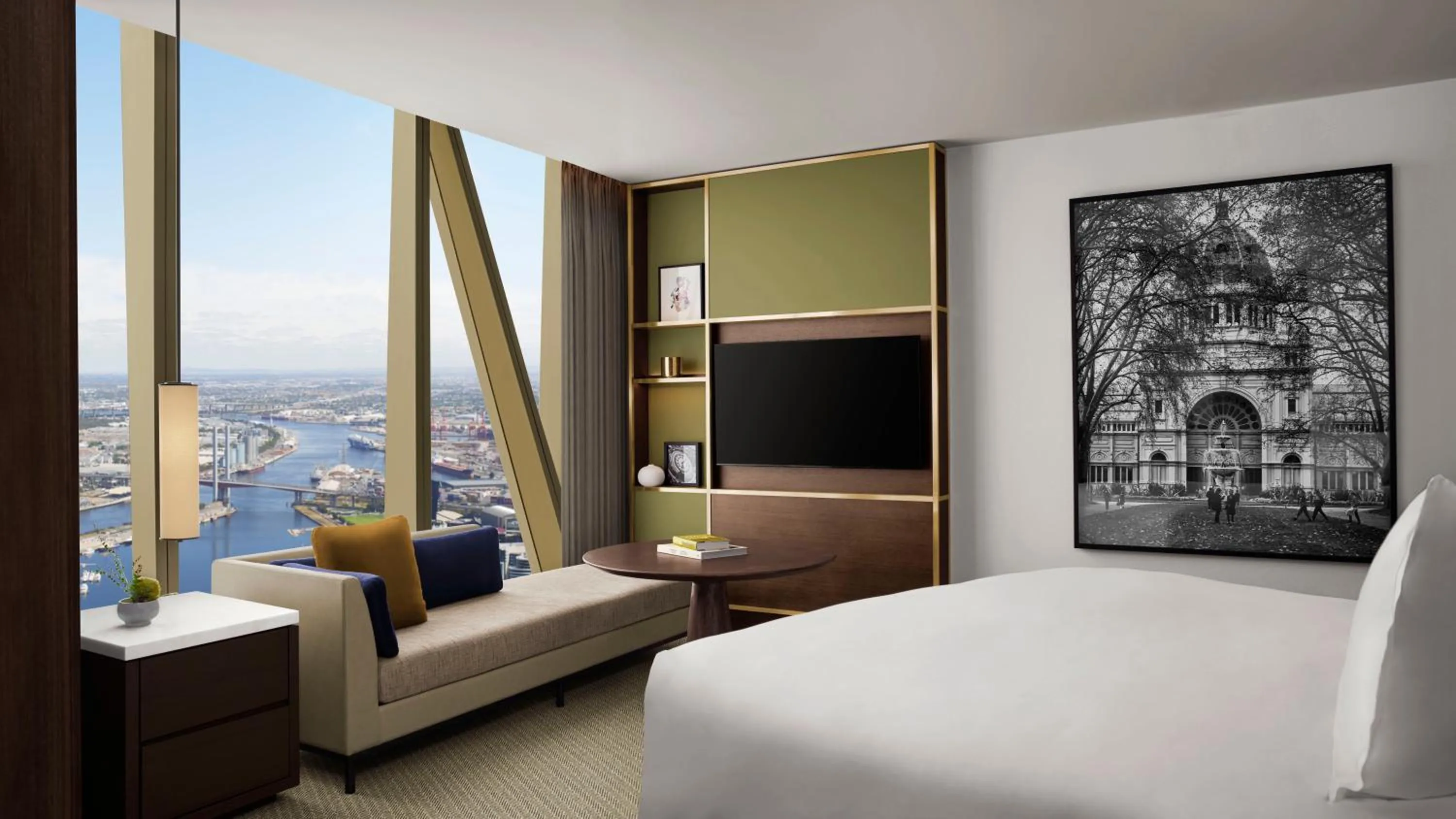 Bedroom, Bed in The Ritz-Carlton, Melbourne