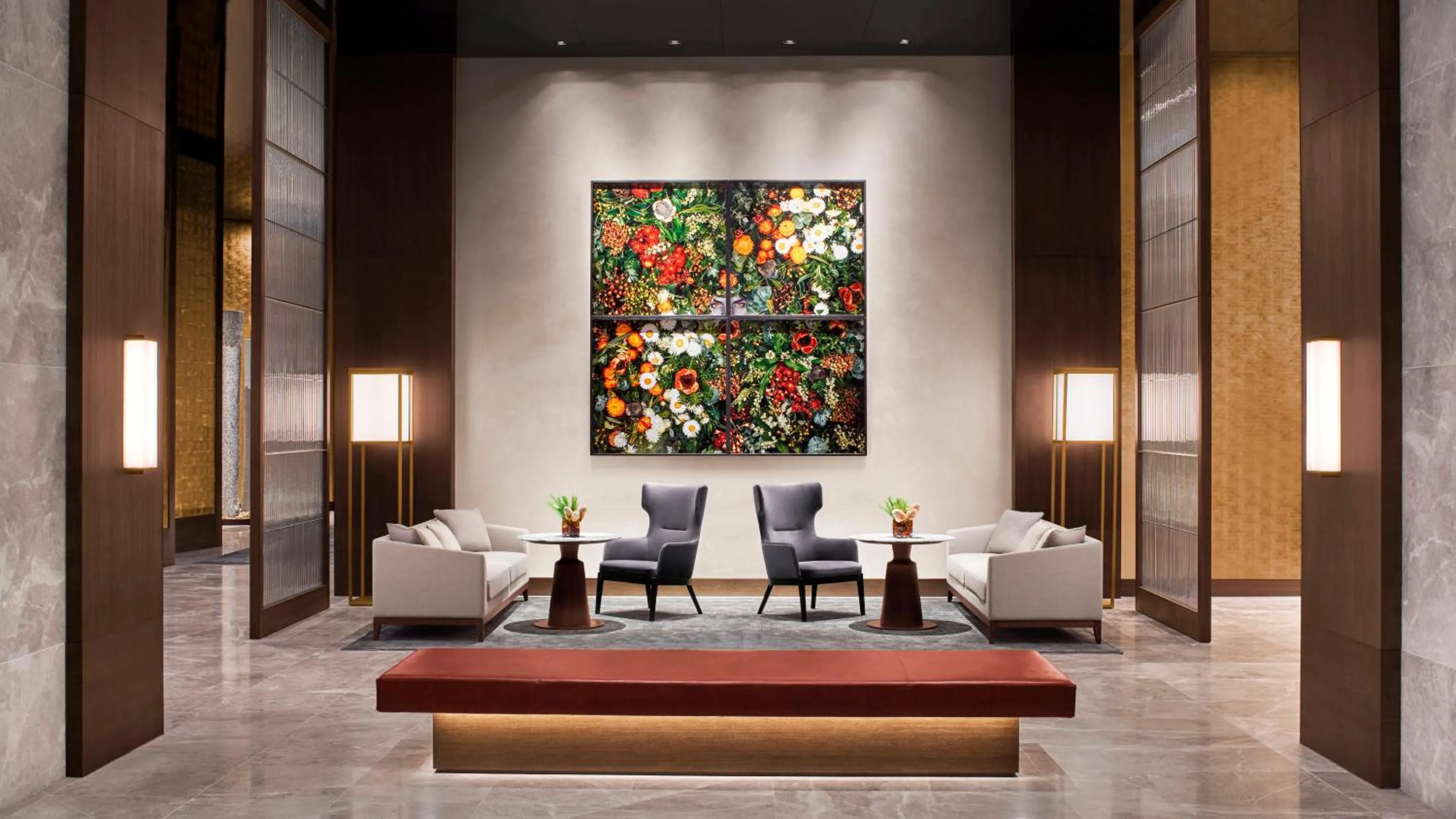 Lobby or reception in The Ritz-Carlton, Melbourne