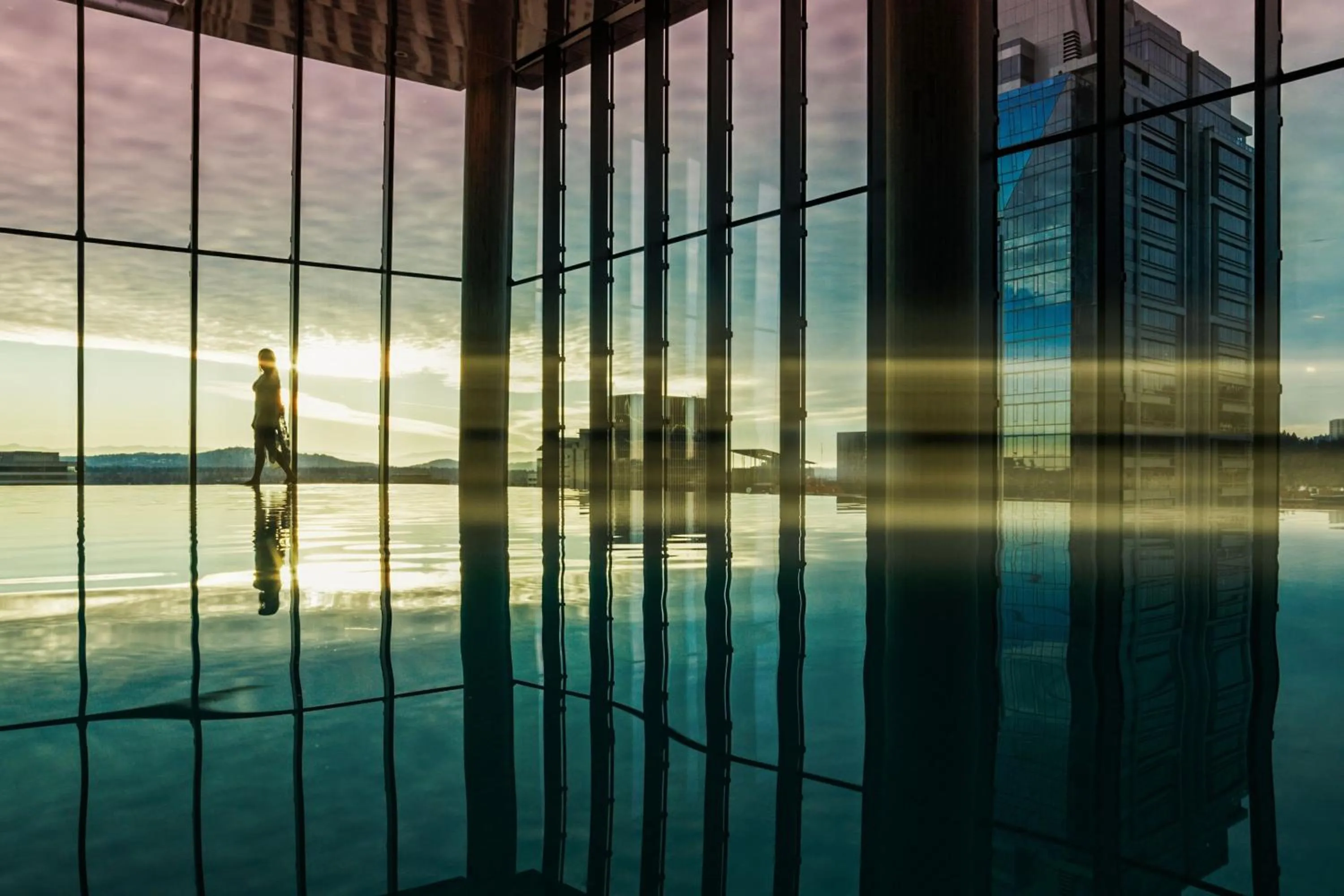 Swimming pool in The Ritz-Carlton, Portland