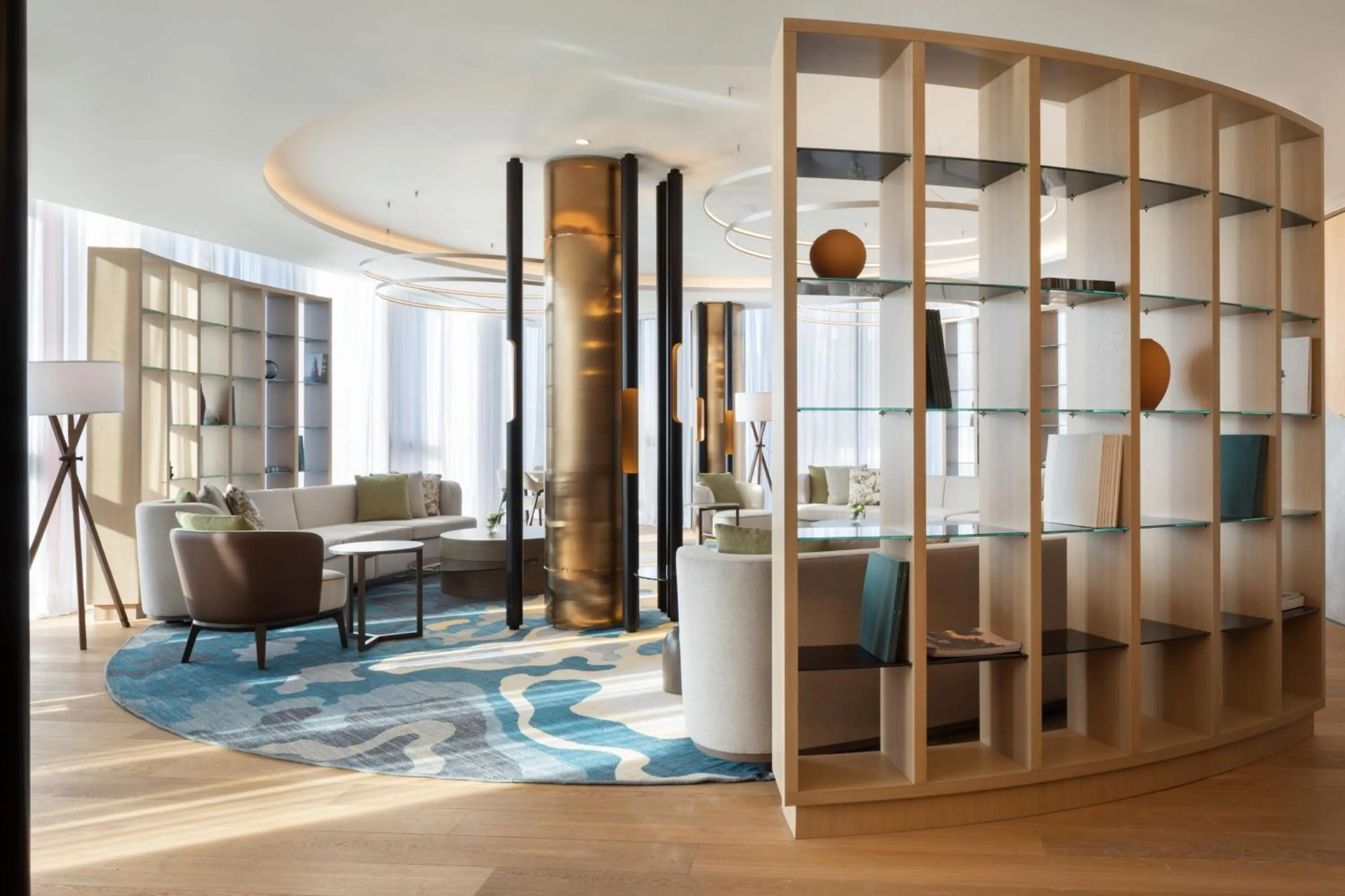 Lounge or bar in Tirana Marriott Hotel