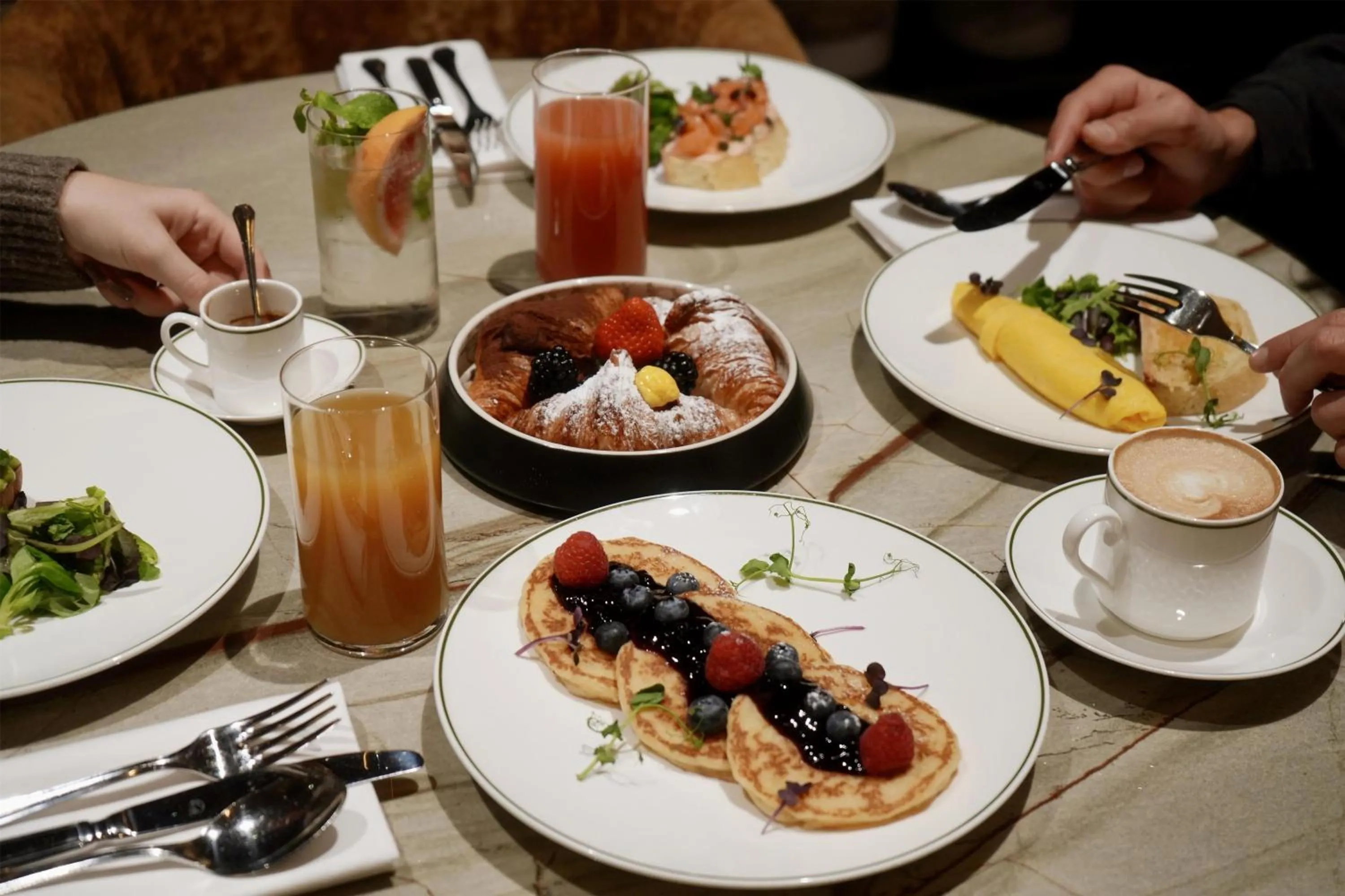 Breakfast in Radisson Collection Hotel, Santa Sofia Milan