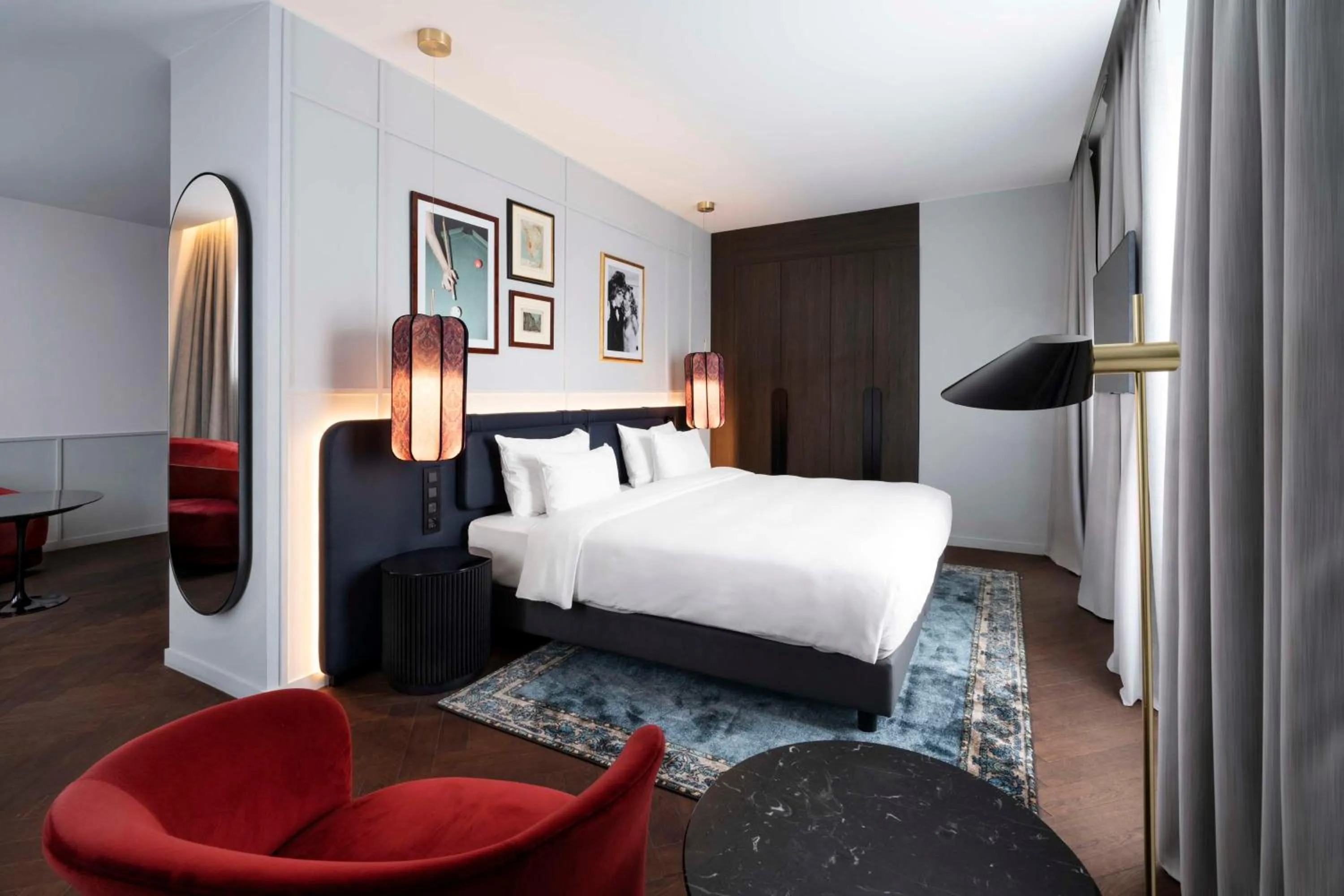 Bedroom, Bed in Radisson Collection Hotel, Santa Sofia Milan