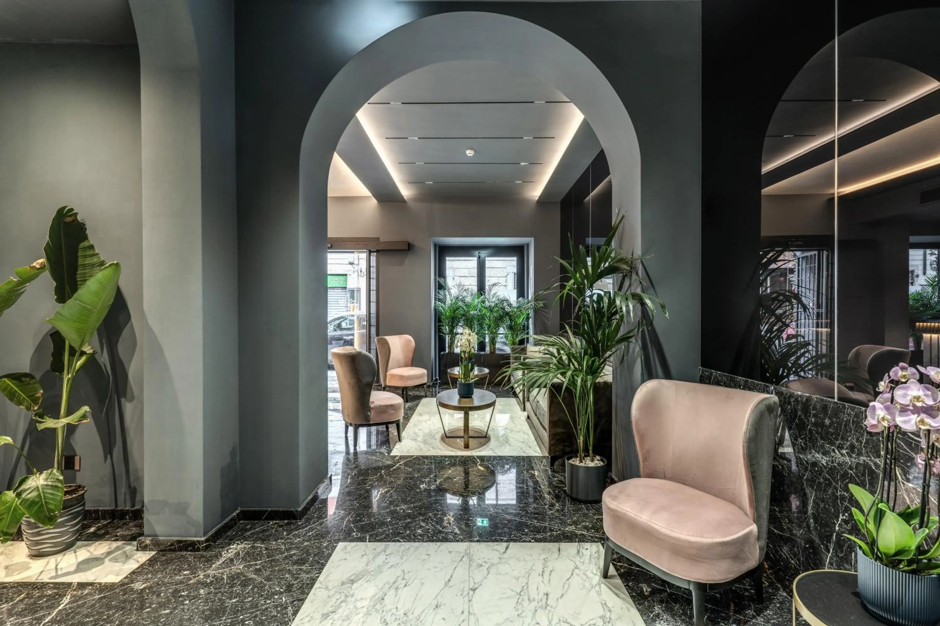 Lobby or reception in CC Palace Hotel