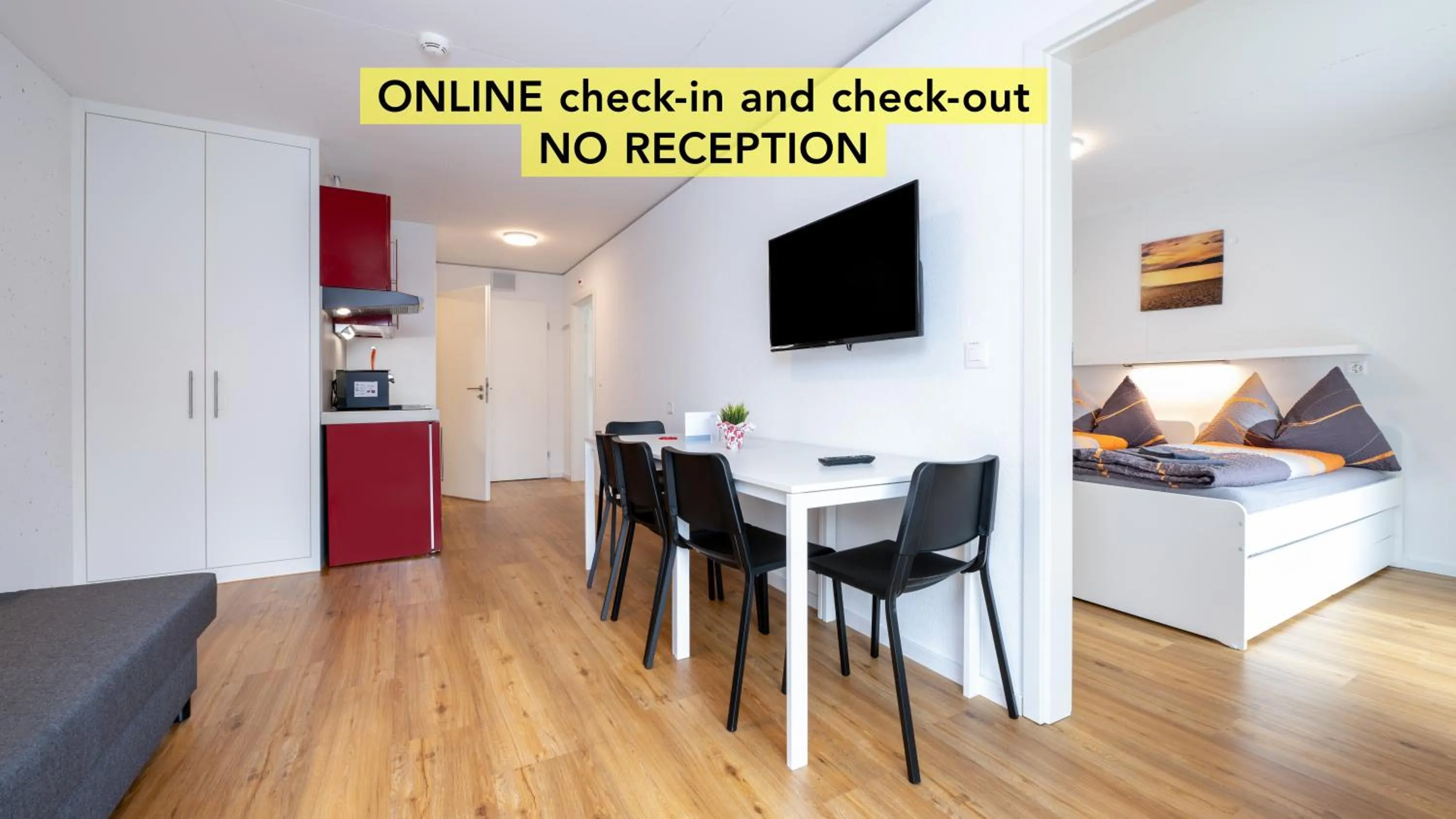 View (from property/room) in Anstatthotel Goldau - self-check-in