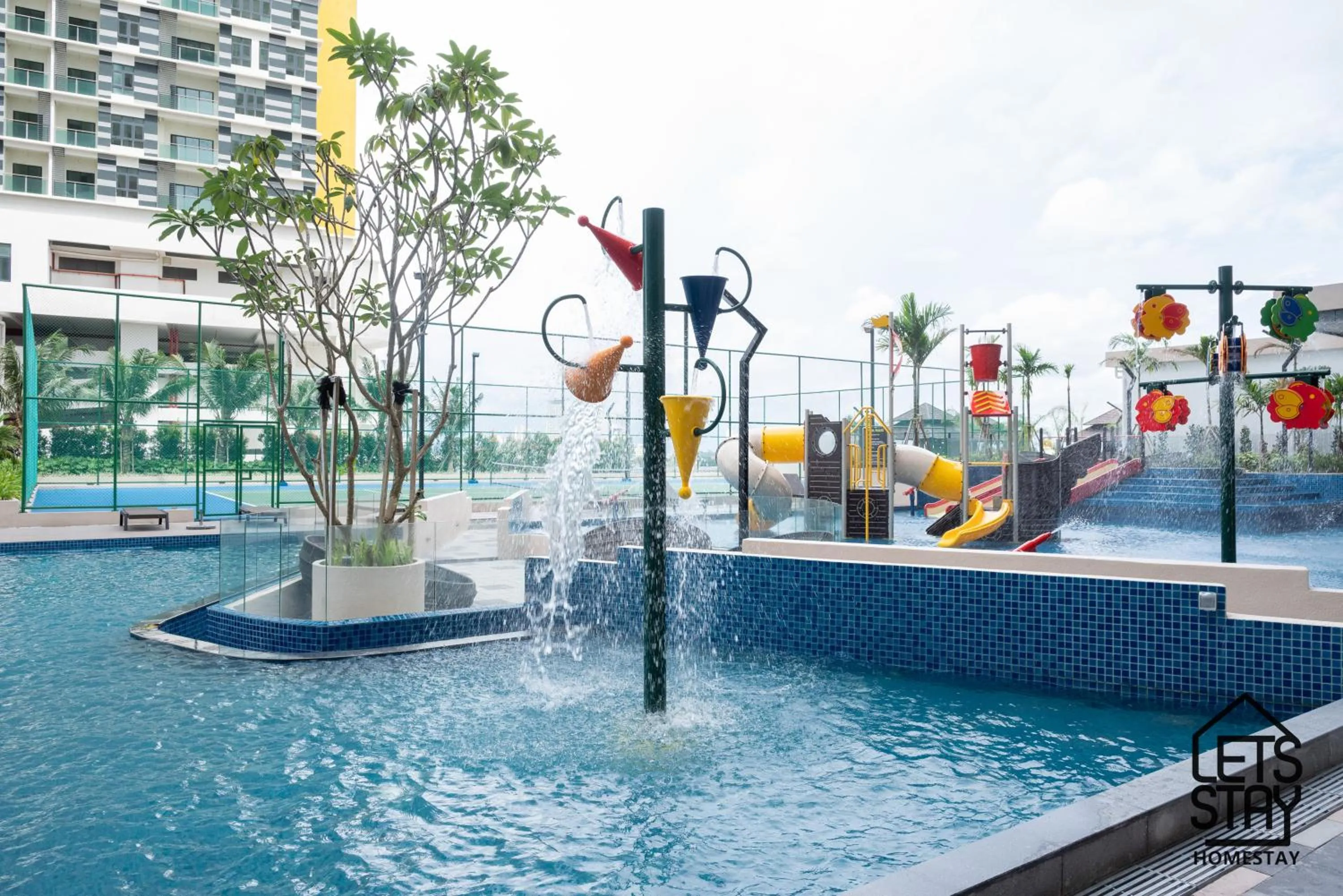 Children play ground in Bali Premier Residence Melaka