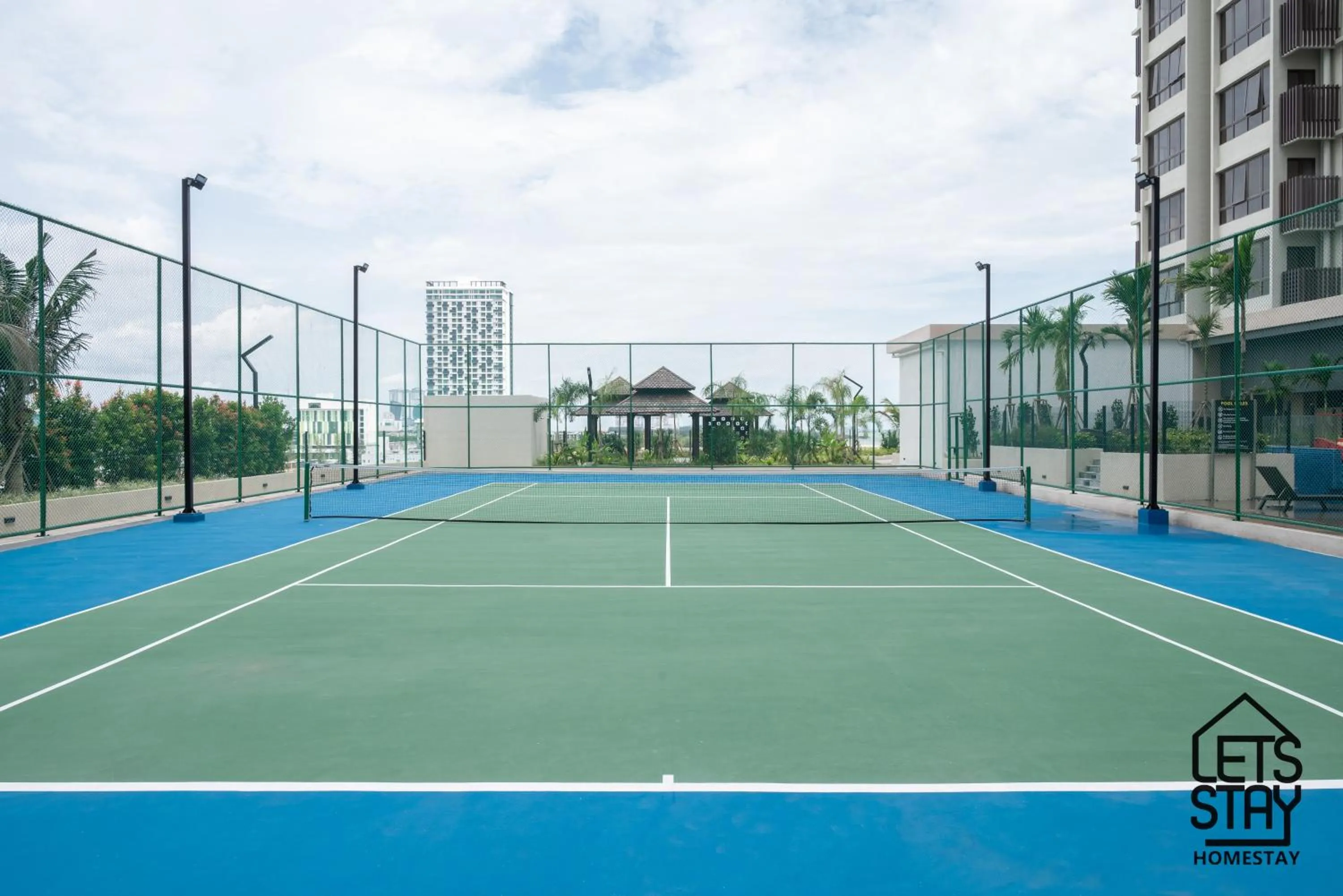 Tennis court in Bali Premier Residence Melaka