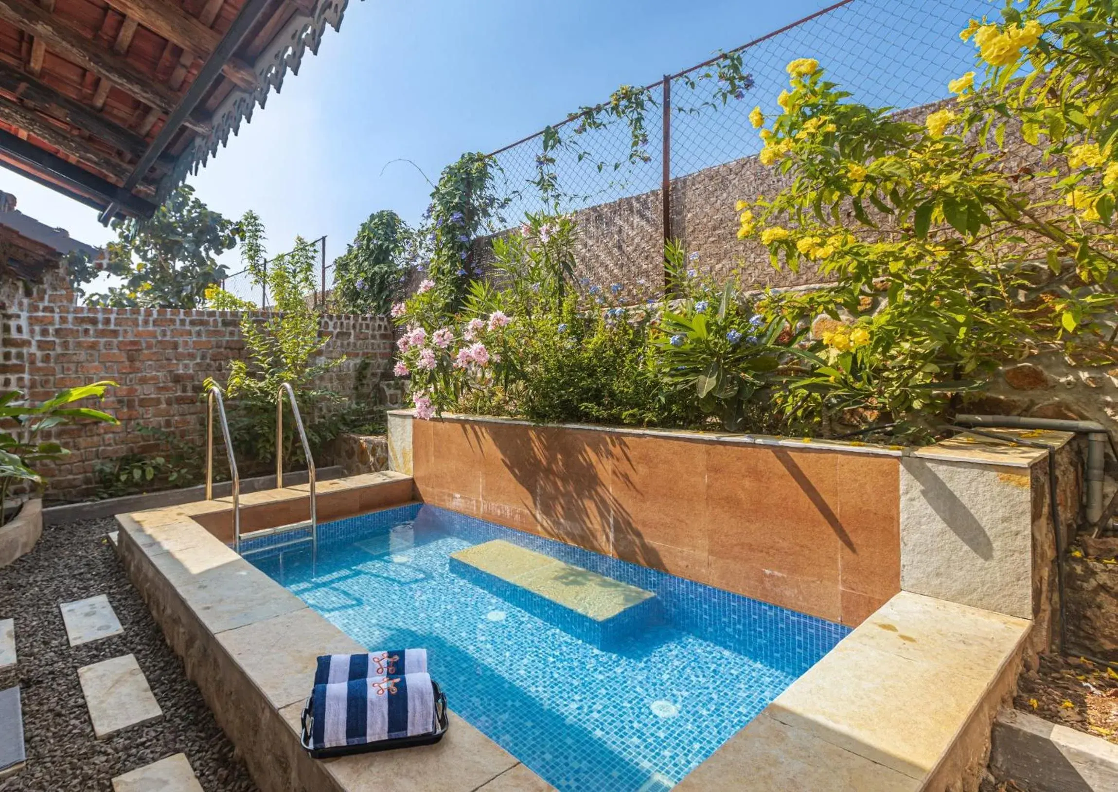 SaffronStays Lake House Marigold - 4 individual cottages with plunge pools near Sula Vineyard, Nashik SaffronStays Lake House Marigold - 4 individual cottages with plunge pools near Sula Vineyard, Nashik