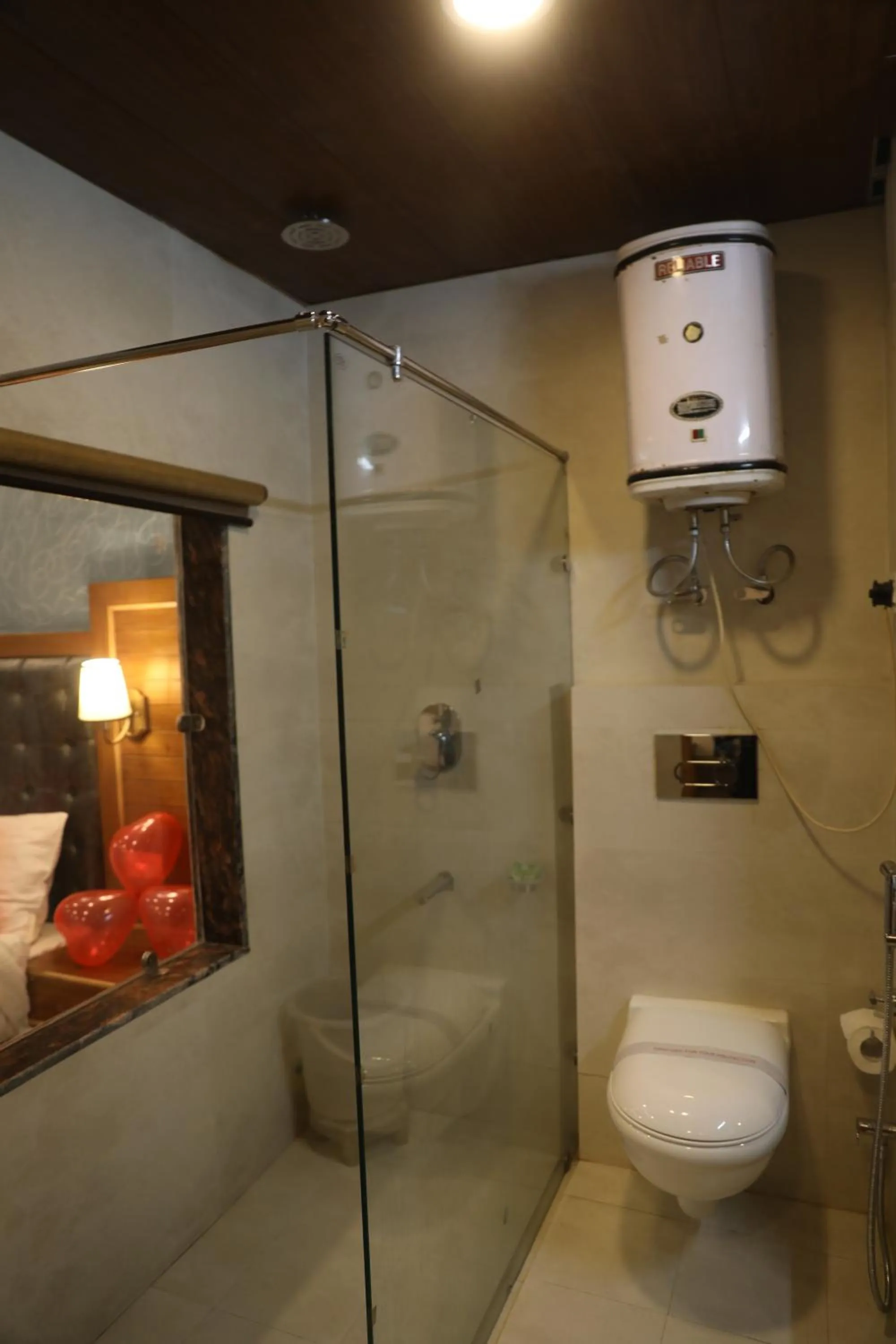 Shower in Hotel NSB Manali
