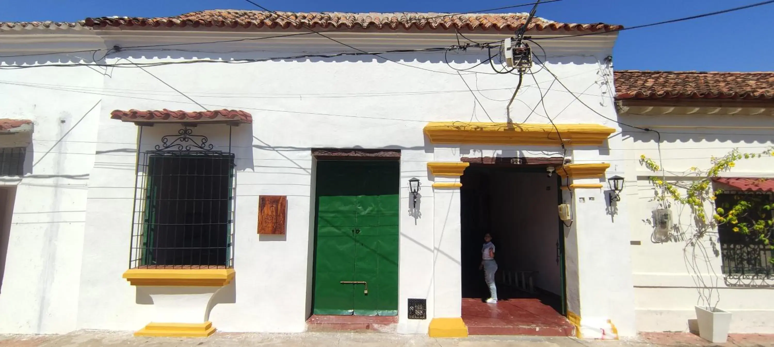 Property building in Albarrada Hotel Boutique Property building in Albarrada Hotel Boutique