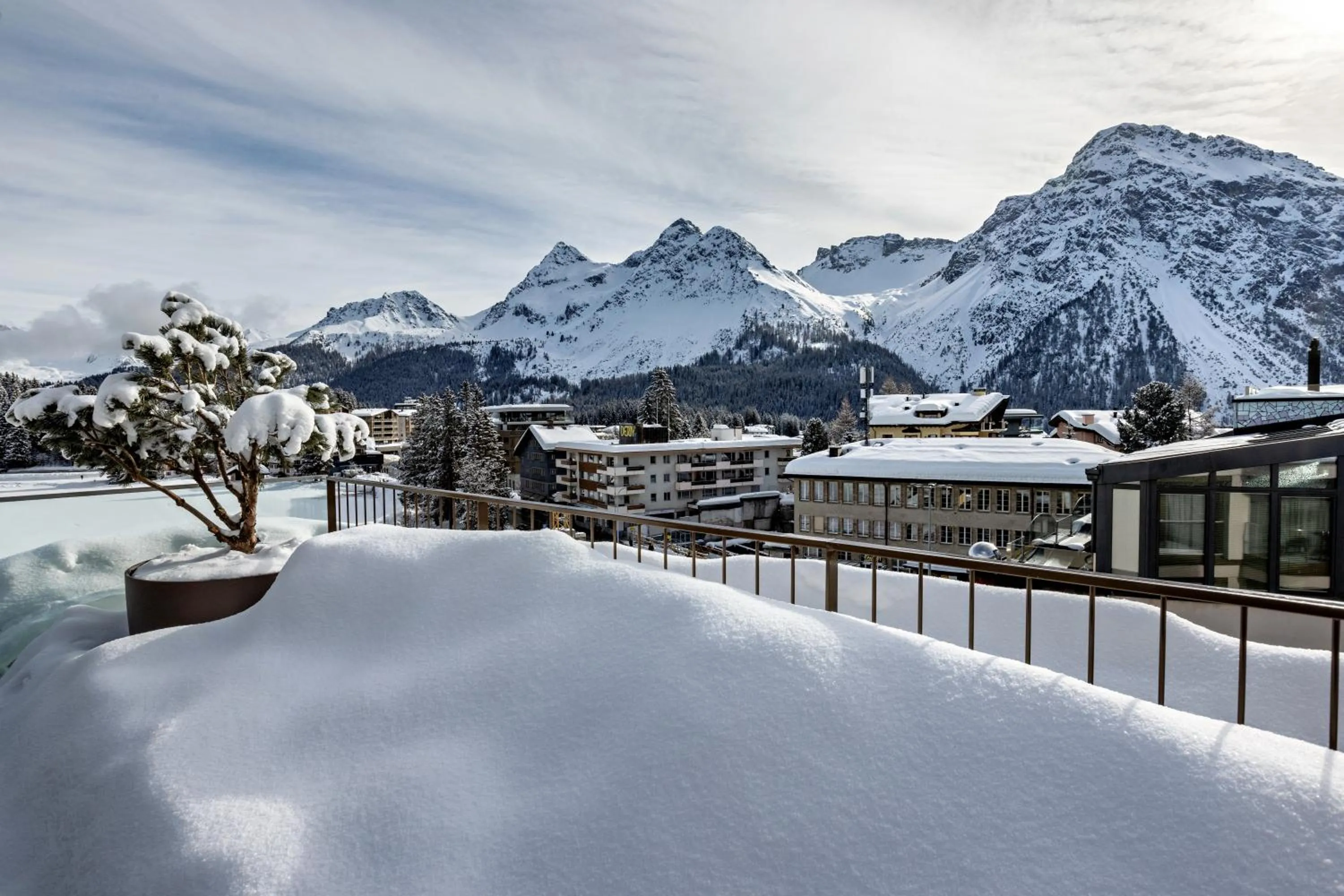 Mountain view in Postresidenz am See