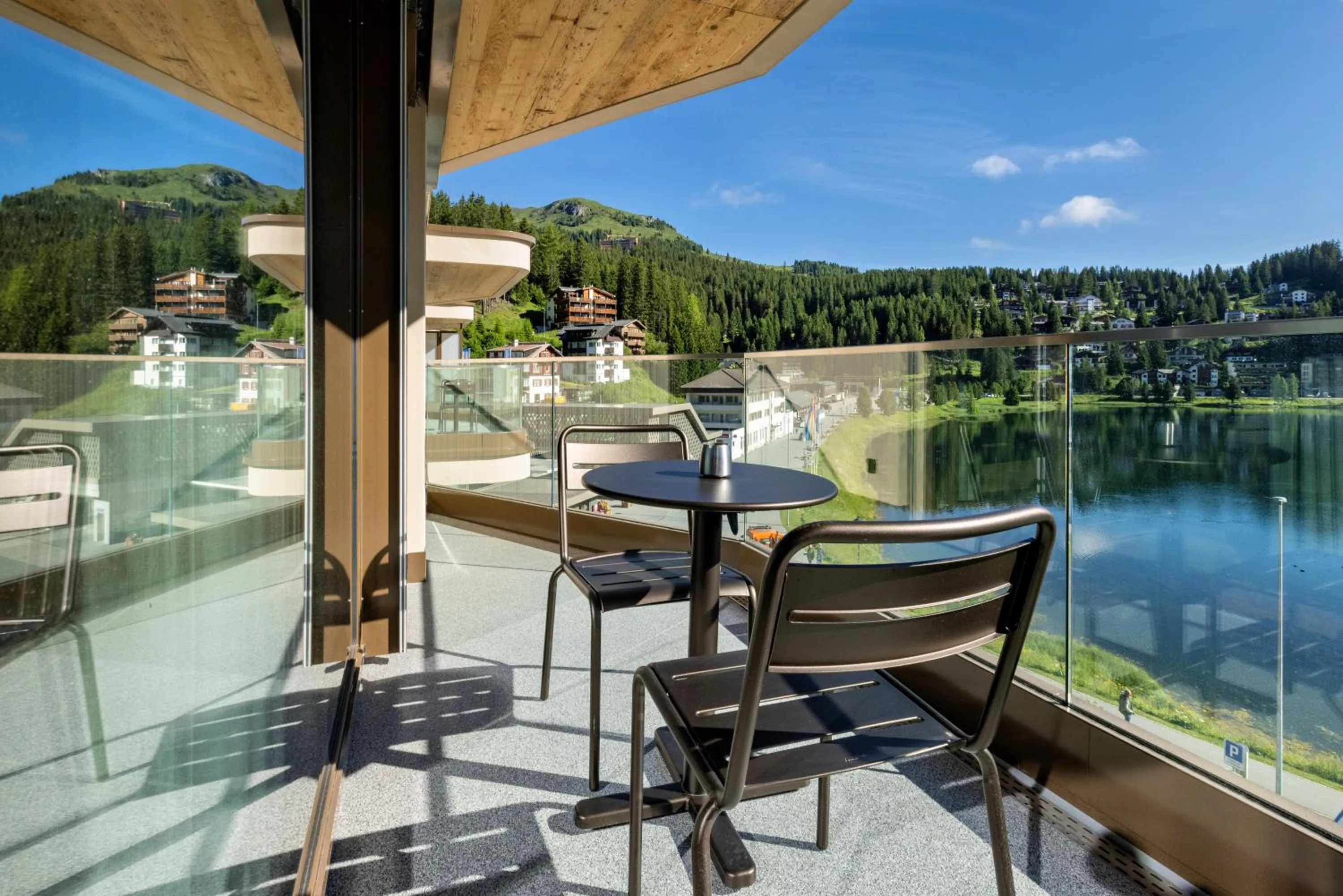 Balcony/Terrace in Postresidenz am See