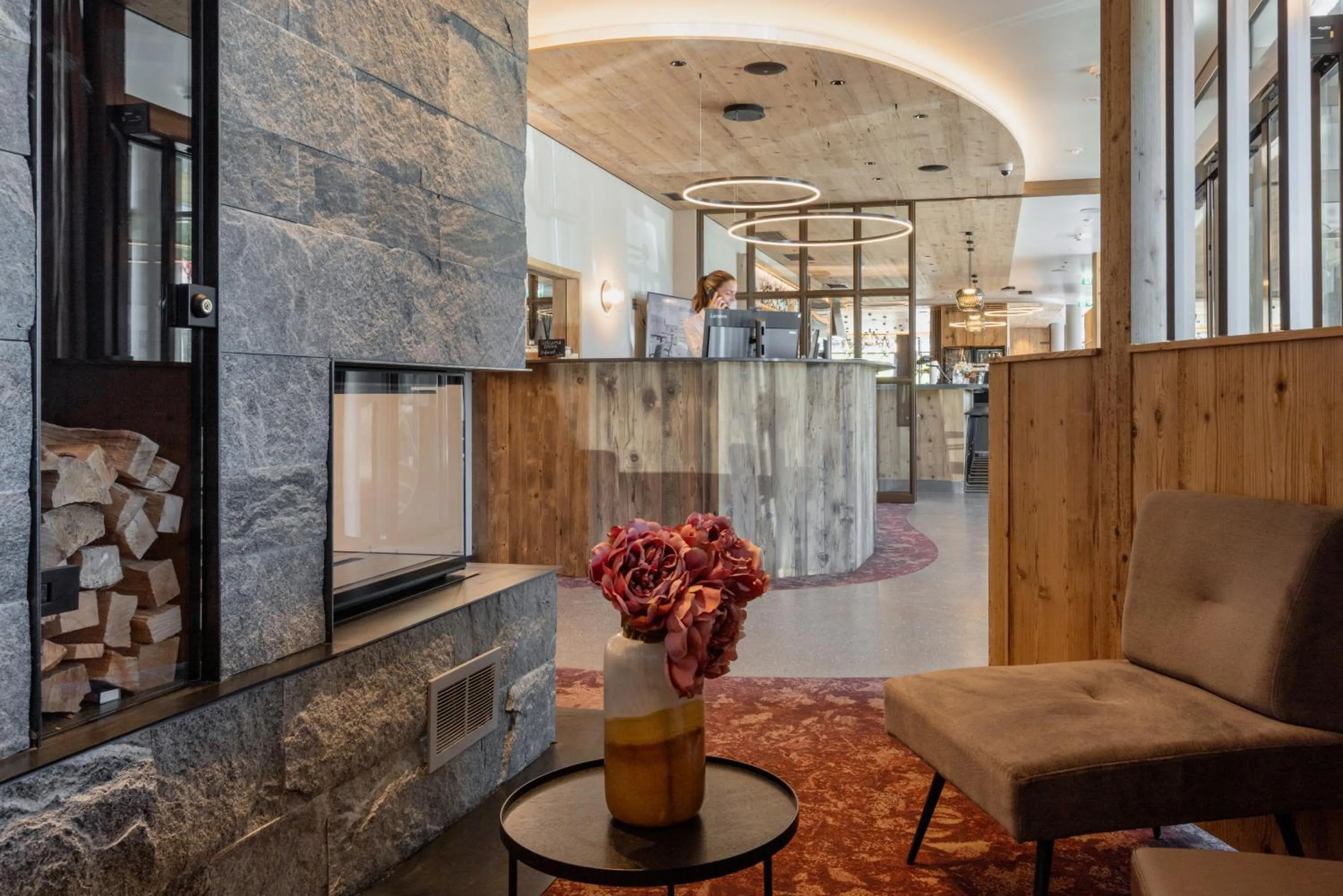 Lobby or reception in Postresidenz am See