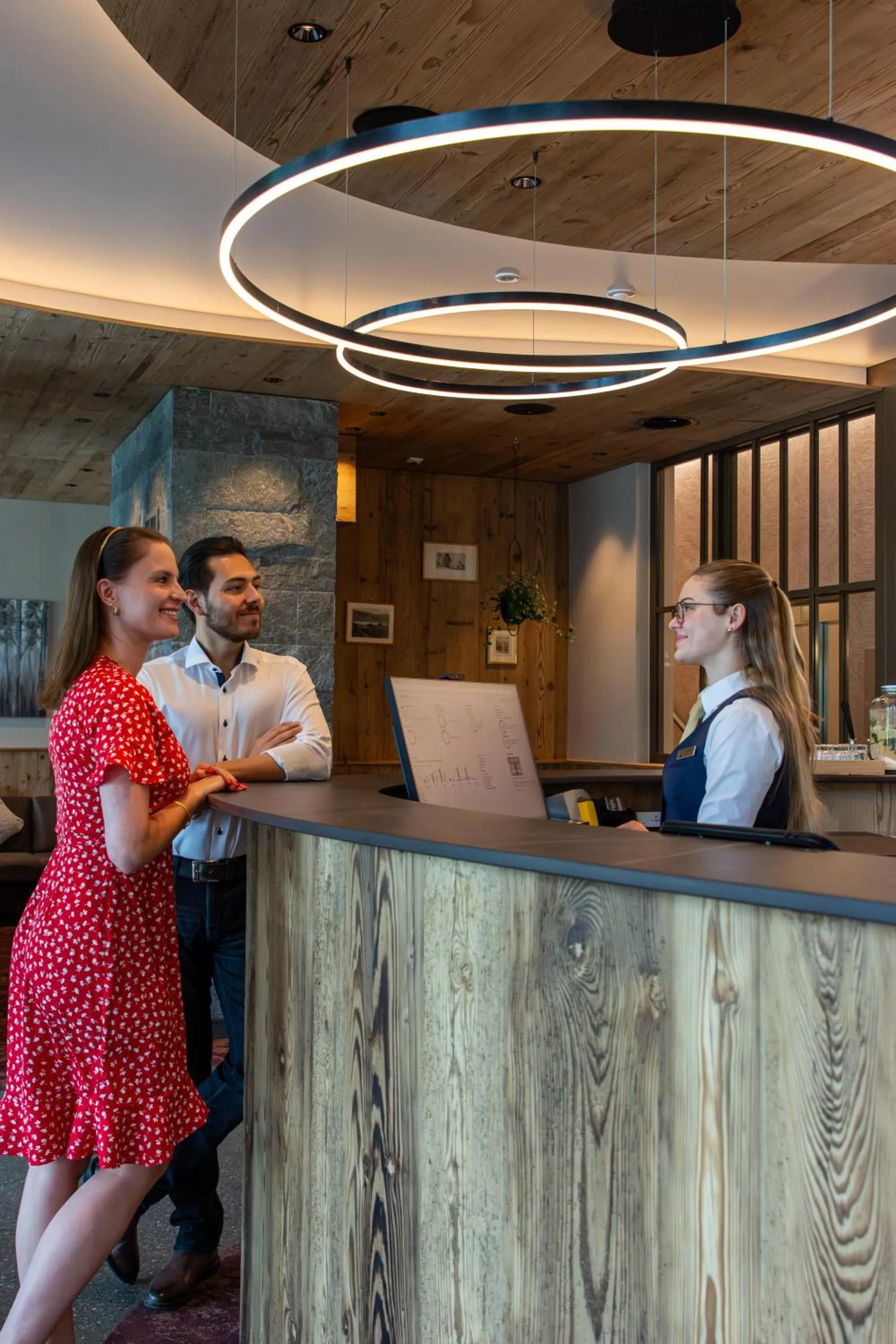 Lobby or reception in Postresidenz am See