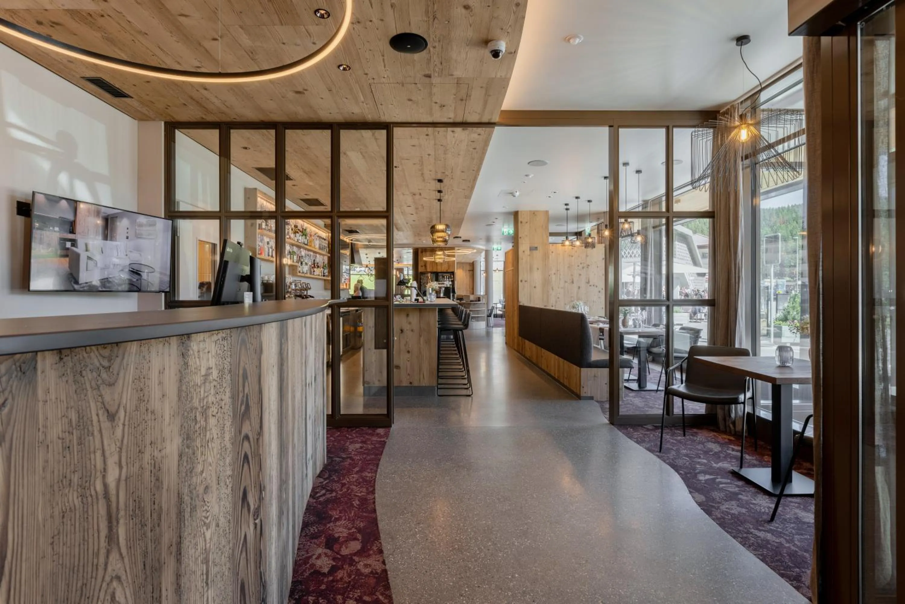 Lobby or reception in Postresidenz am See