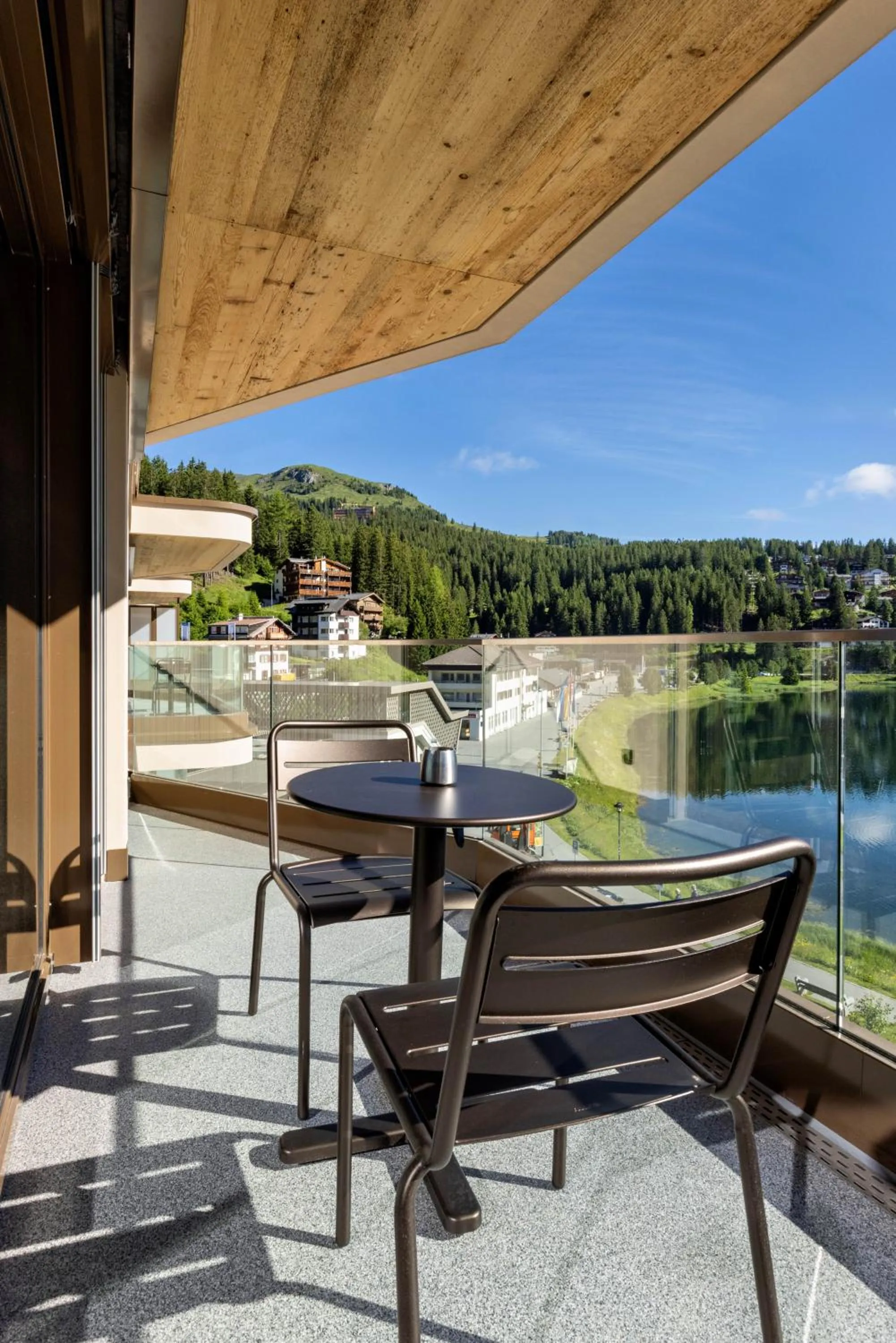 View (from property/room) in Postresidenz am See