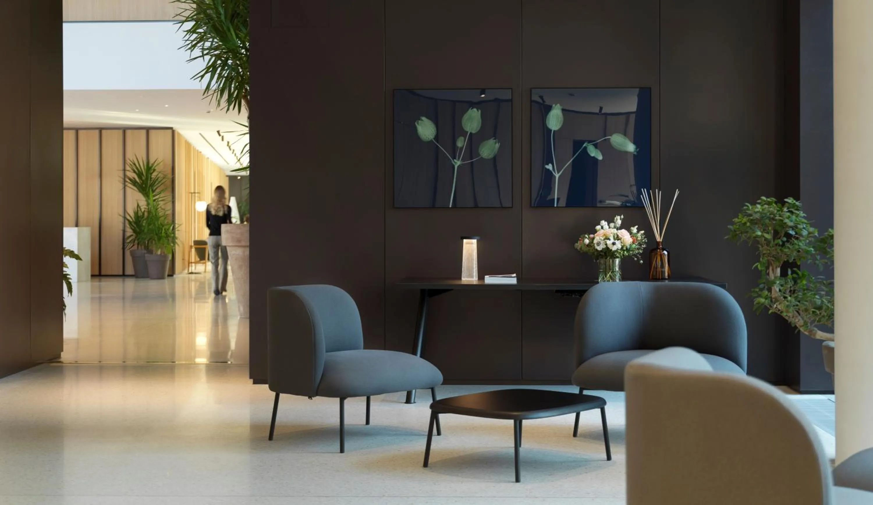 Decorative detail in Le Fucine Hotel