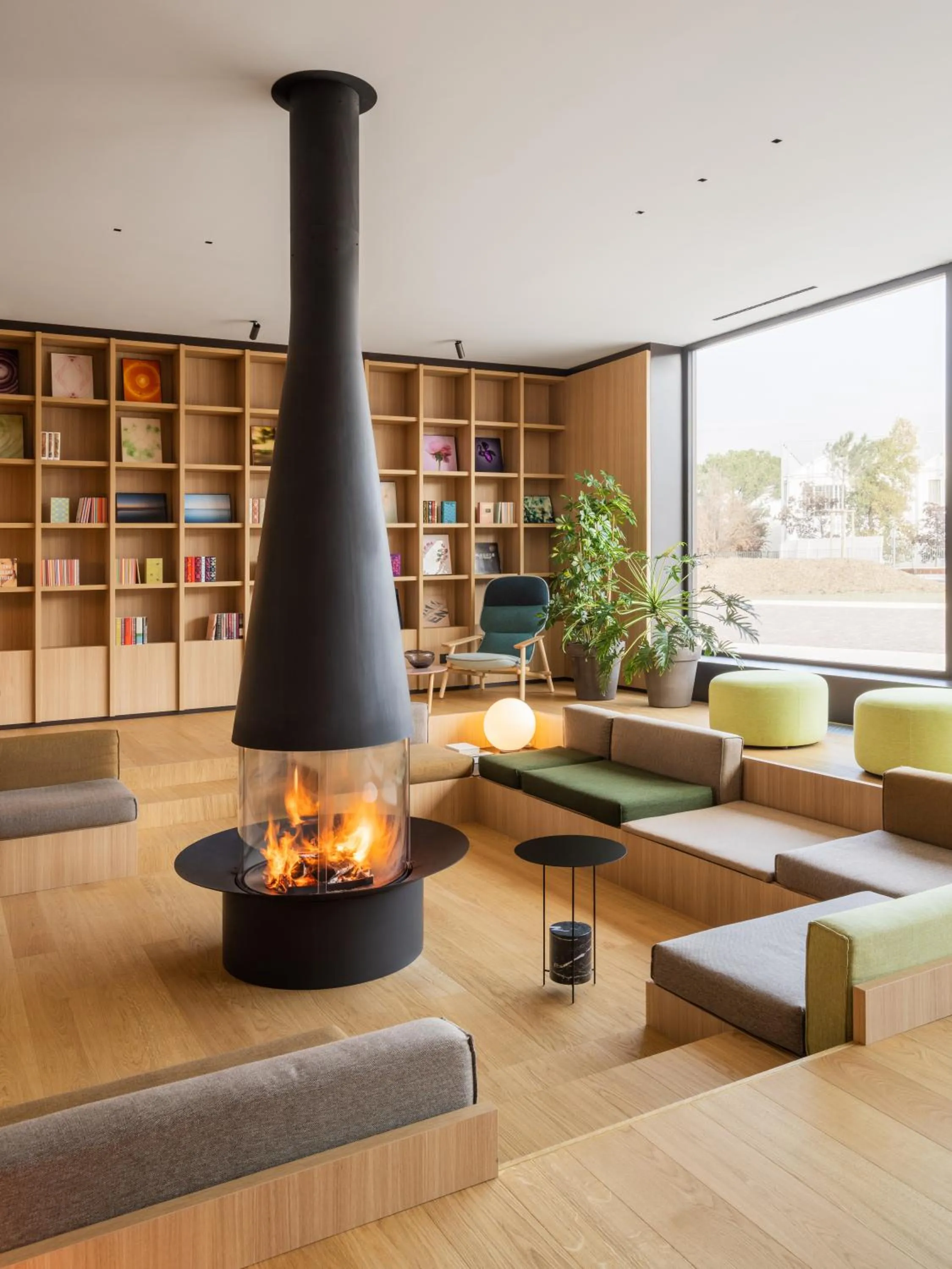 Seating area in Le Fucine Hotel