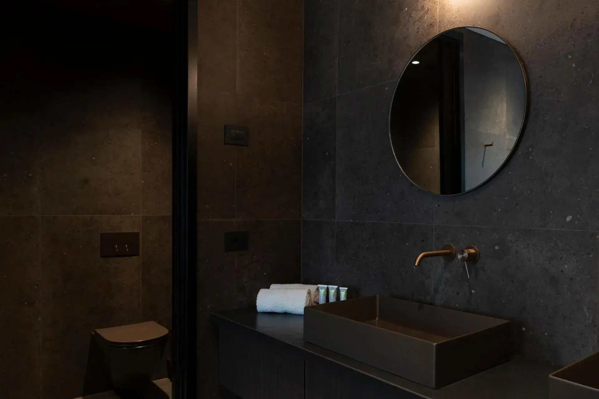 Bathroom in Le Fucine Hotel Bathroom in Le Fucine Hotel