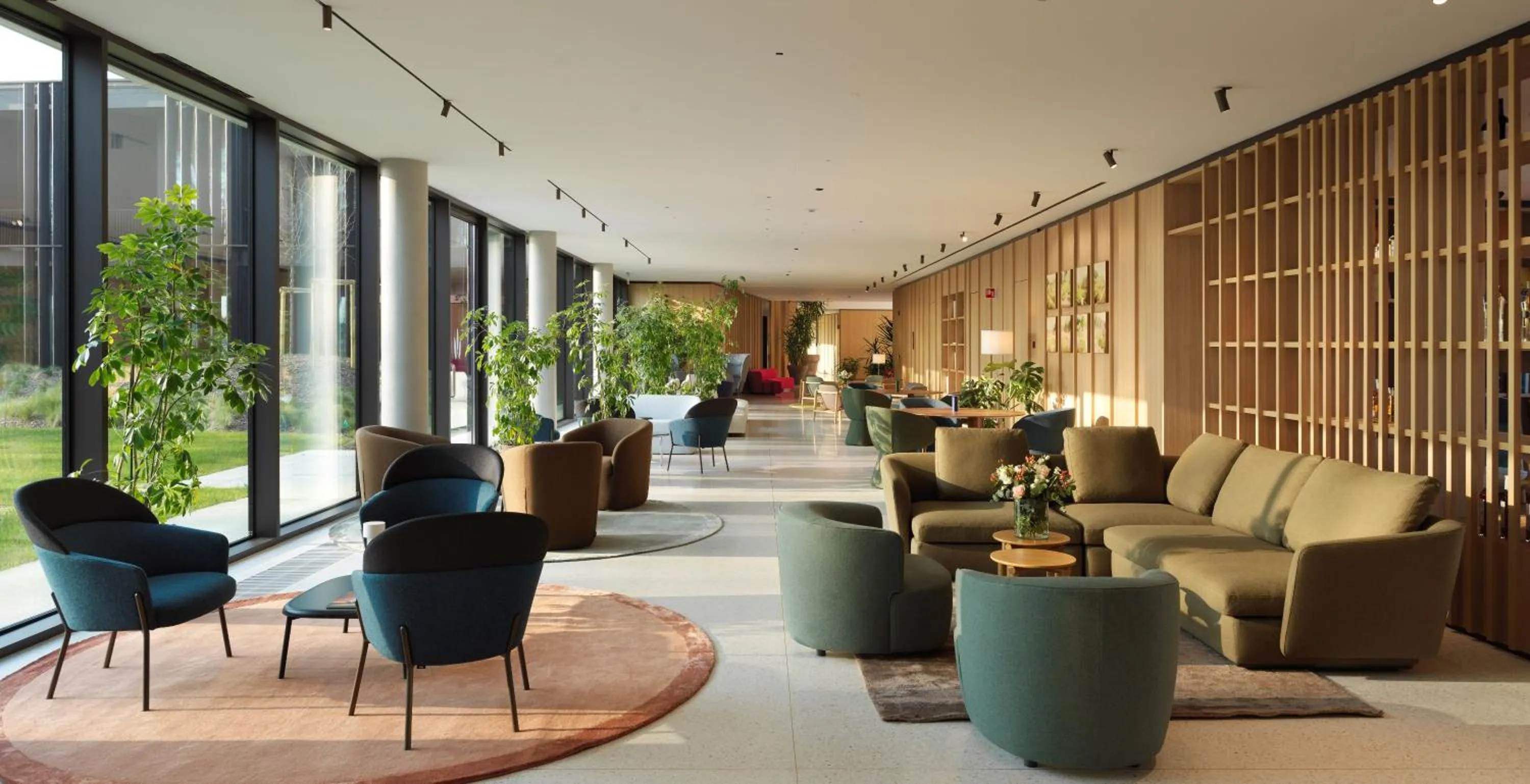 Living room in Le Fucine Hotel