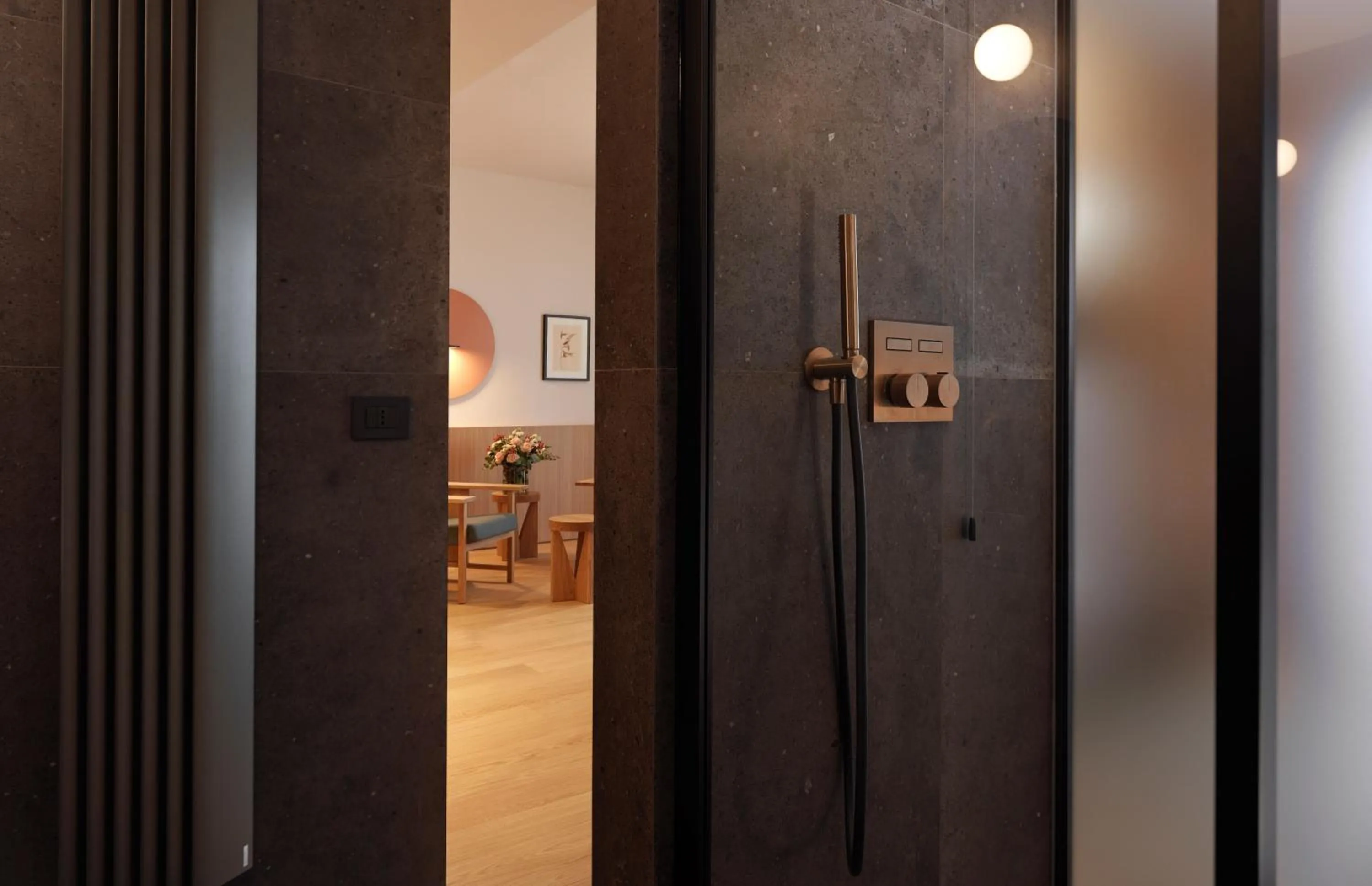 Bathroom in Le Fucine Hotel