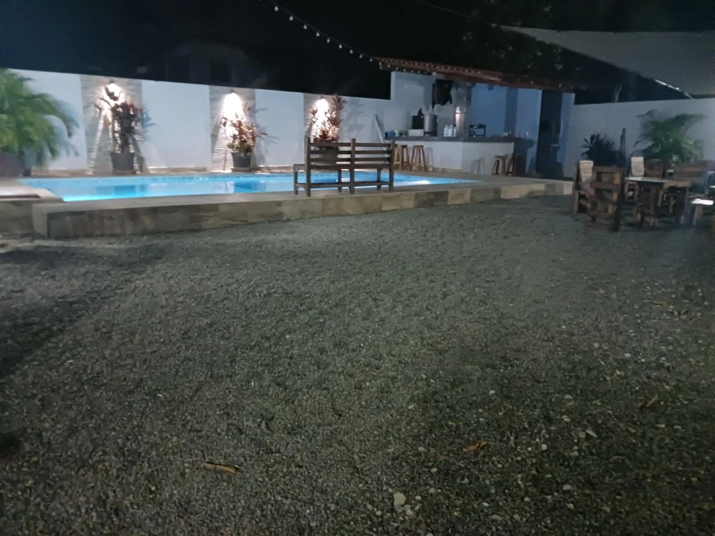 Swimming pool in LA CASA AZUL DE SAMARA