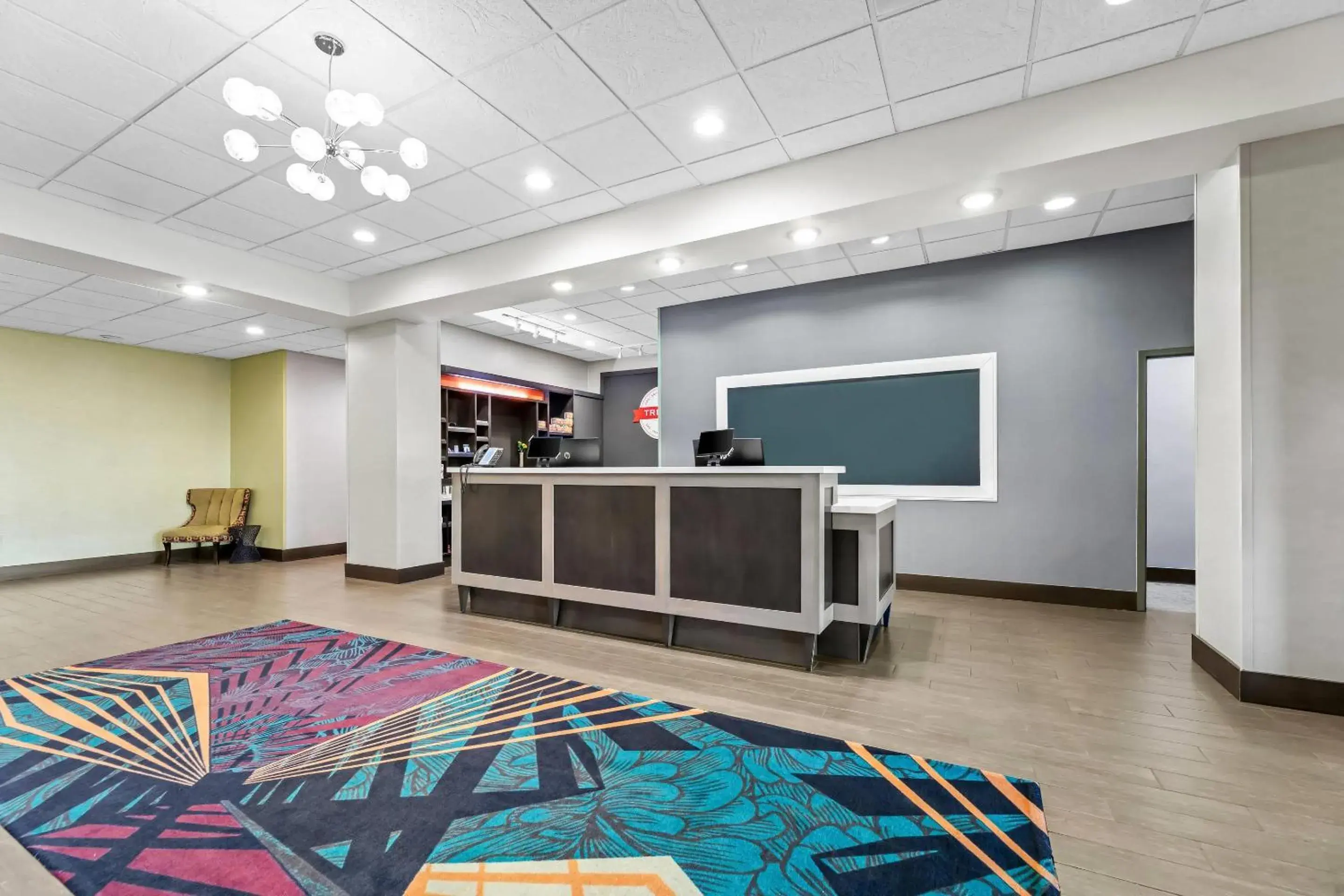 Lobby or reception in Quality Inn - Pratt Lobby or reception in Quality Inn - Pratt