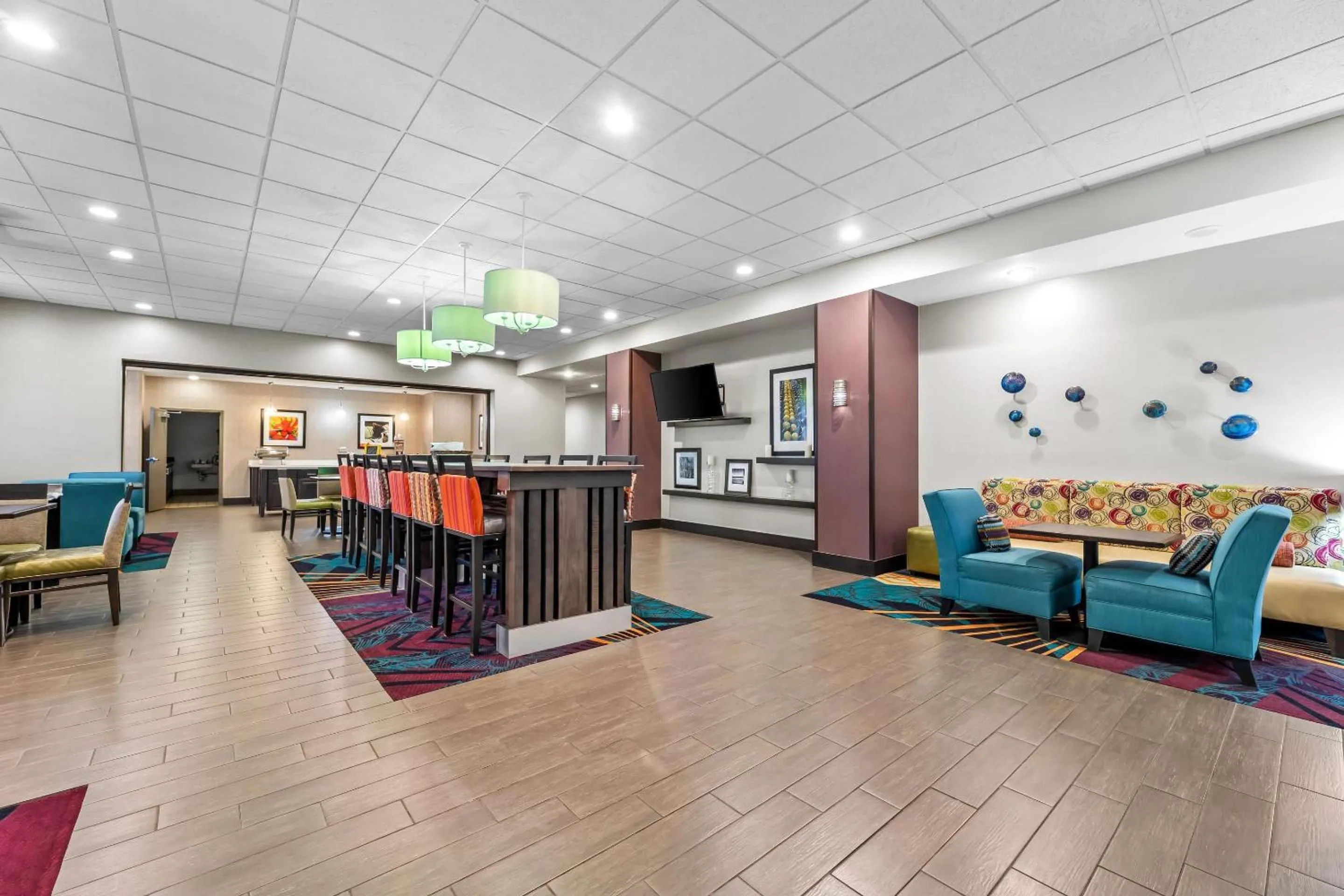 Lobby or reception in Quality Inn - Pratt