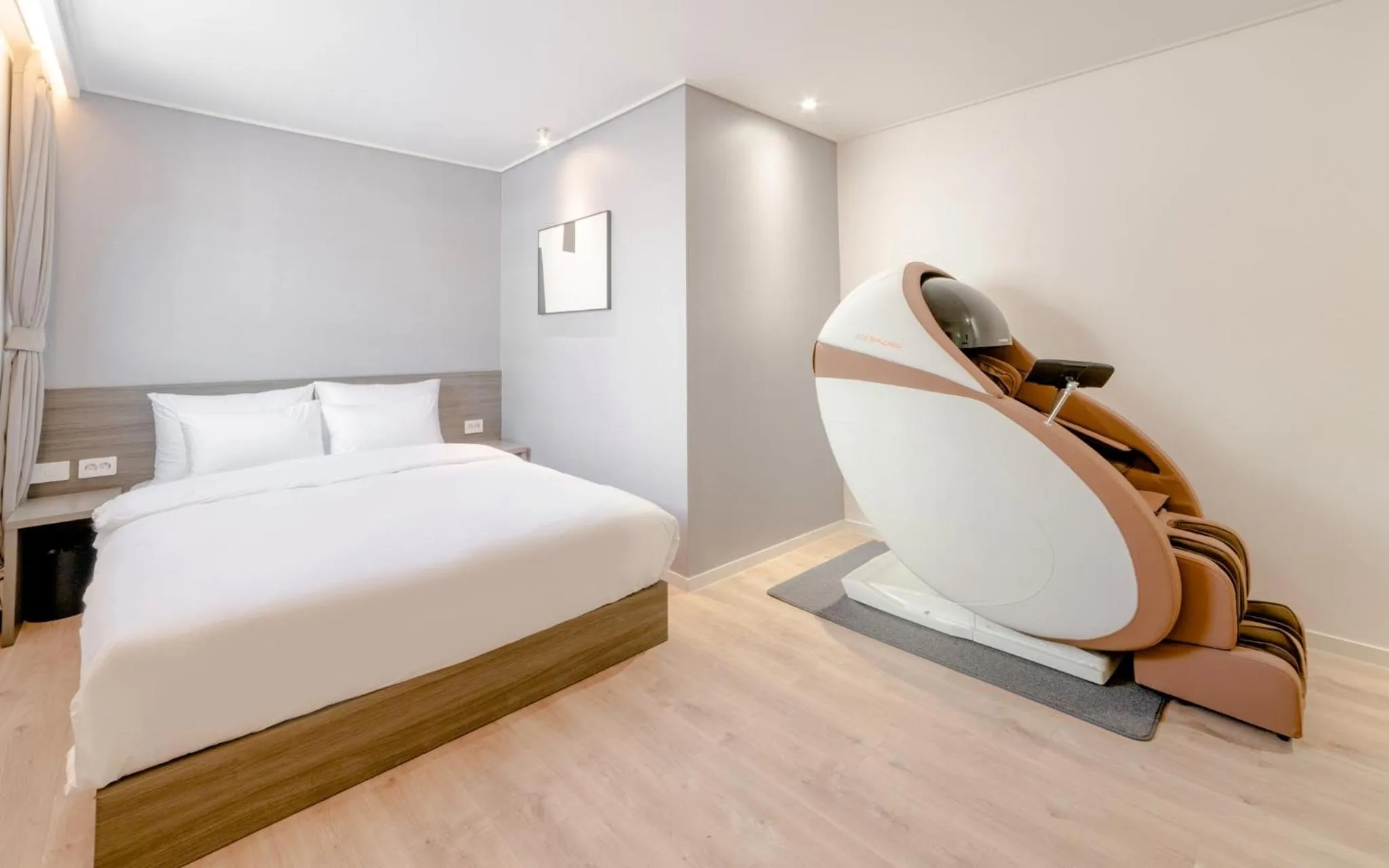 Bedroom, Bed in Aank Hotel Incheon Bupyeong