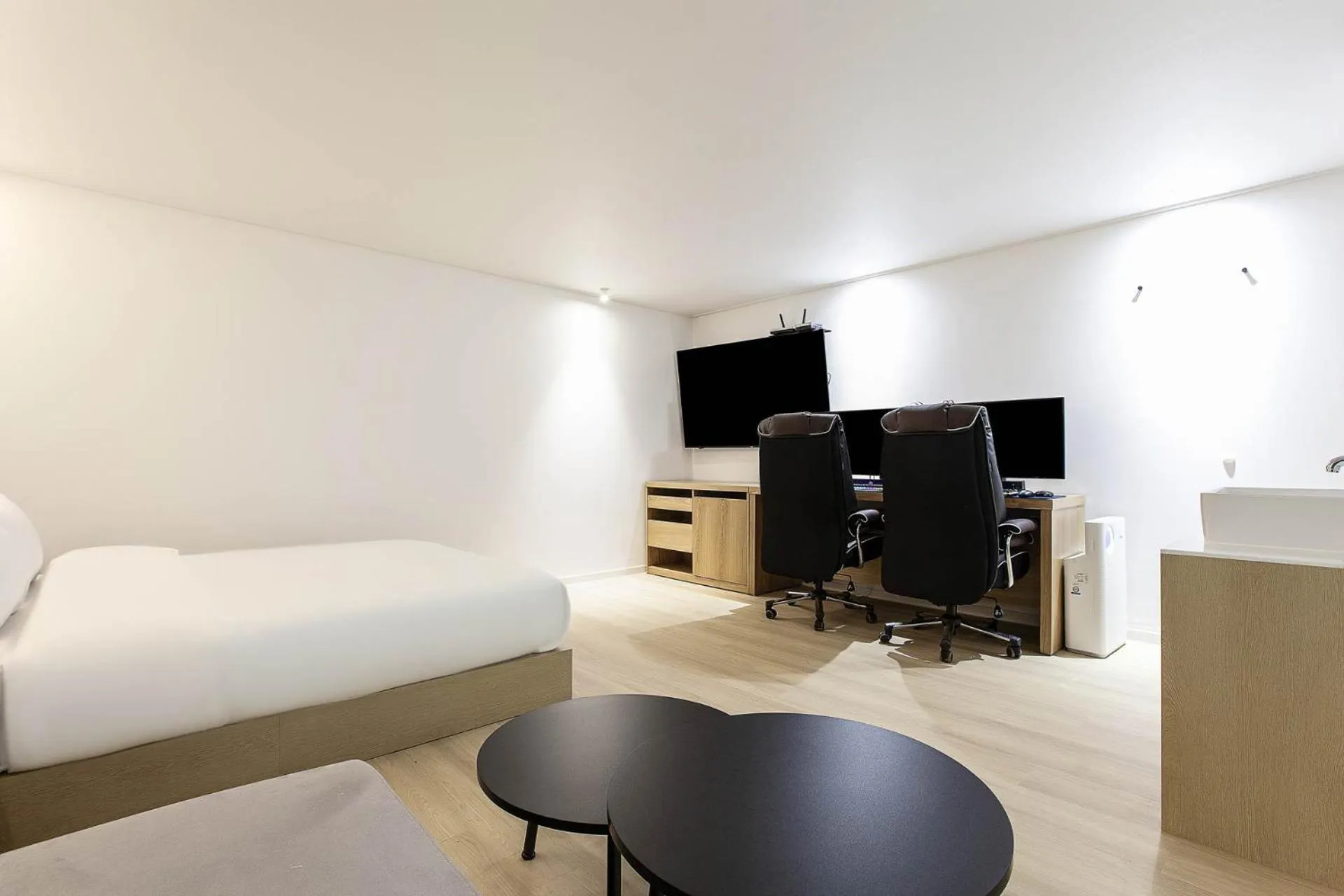 Bed in Aank Hotel Incheon Bupyeong
