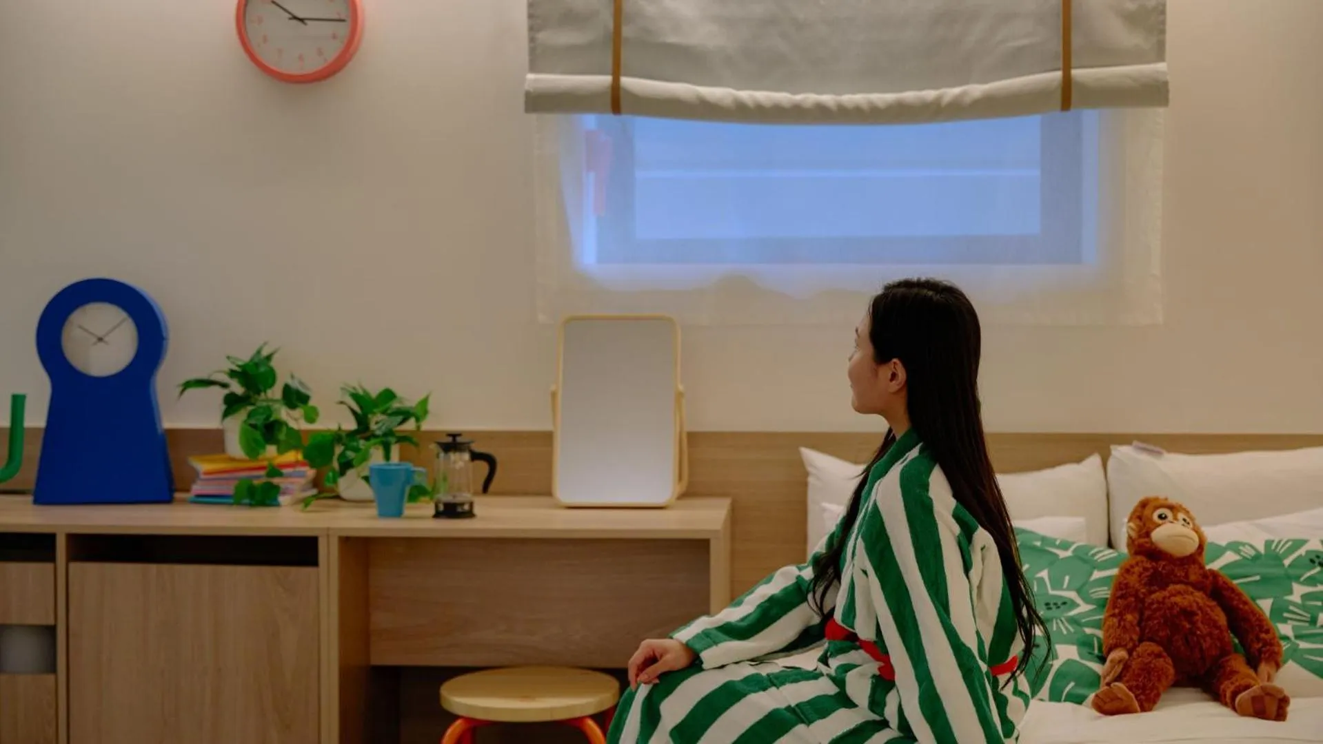 Bed in Aank Hotel Incheon Bupyeong