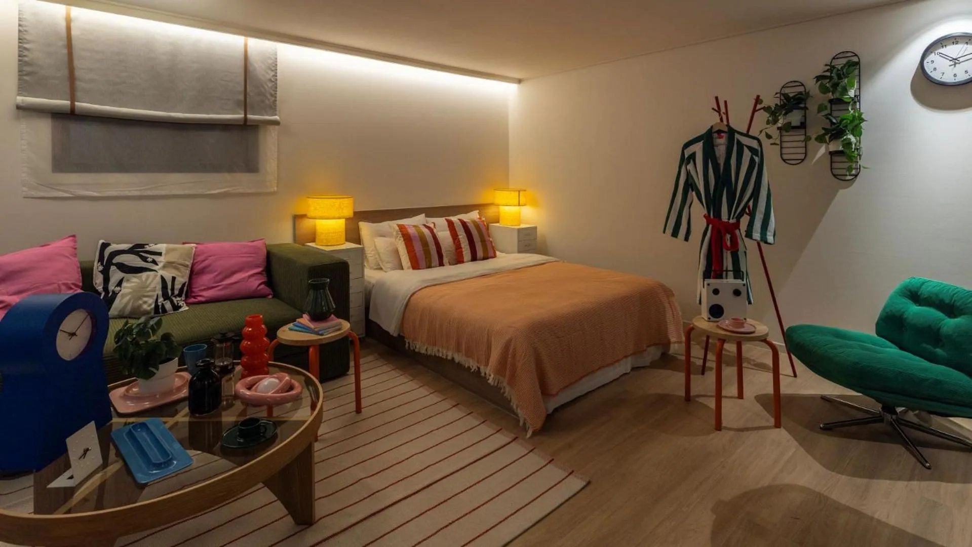 Bed in Aank Hotel Incheon Bupyeong