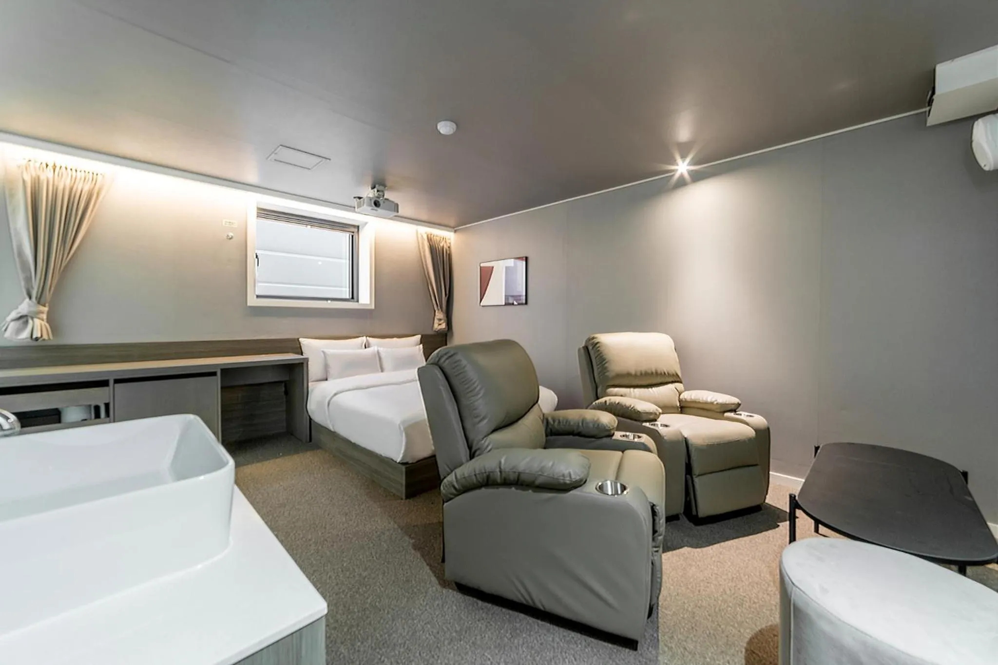 Bedroom, Bed in Aank Hotel Incheon Bupyeong