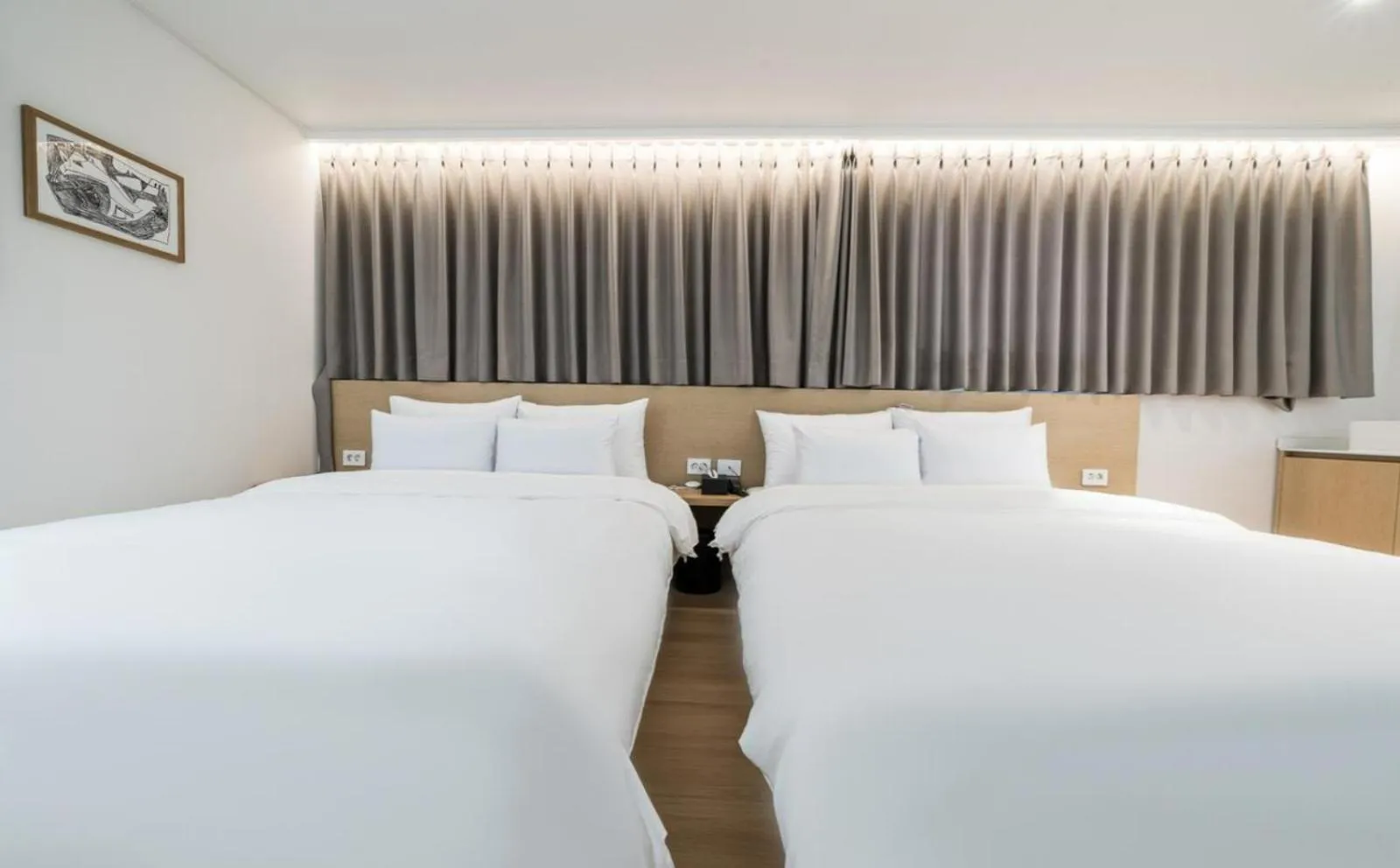 Bedroom, Bed in Aank Hotel Incheon Bupyeong