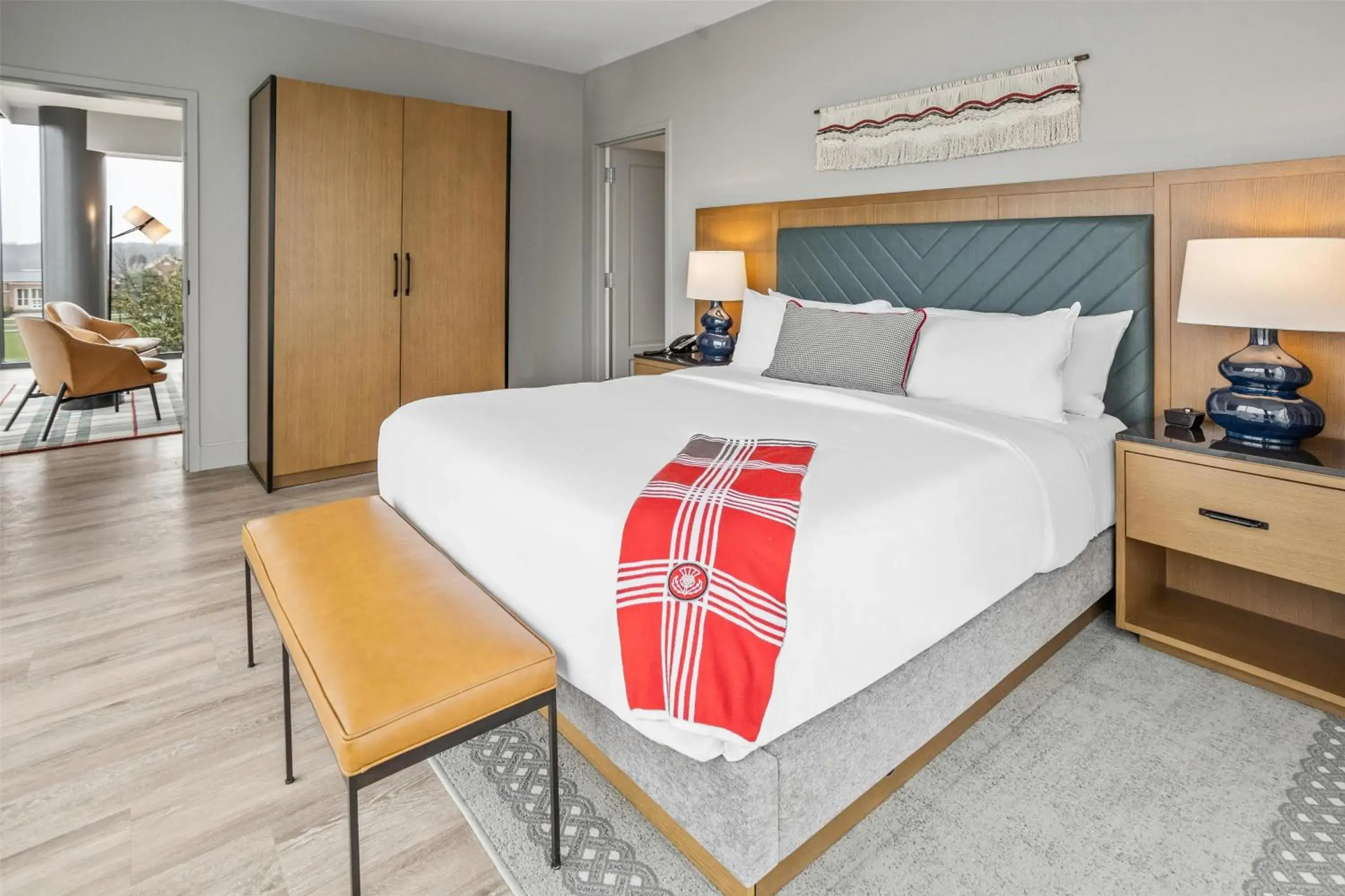 Bed in The Highlander at Radford, Tapestry Collection by Hilton Bed in The Highlander at Radford, Tapestry Collection by Hilton