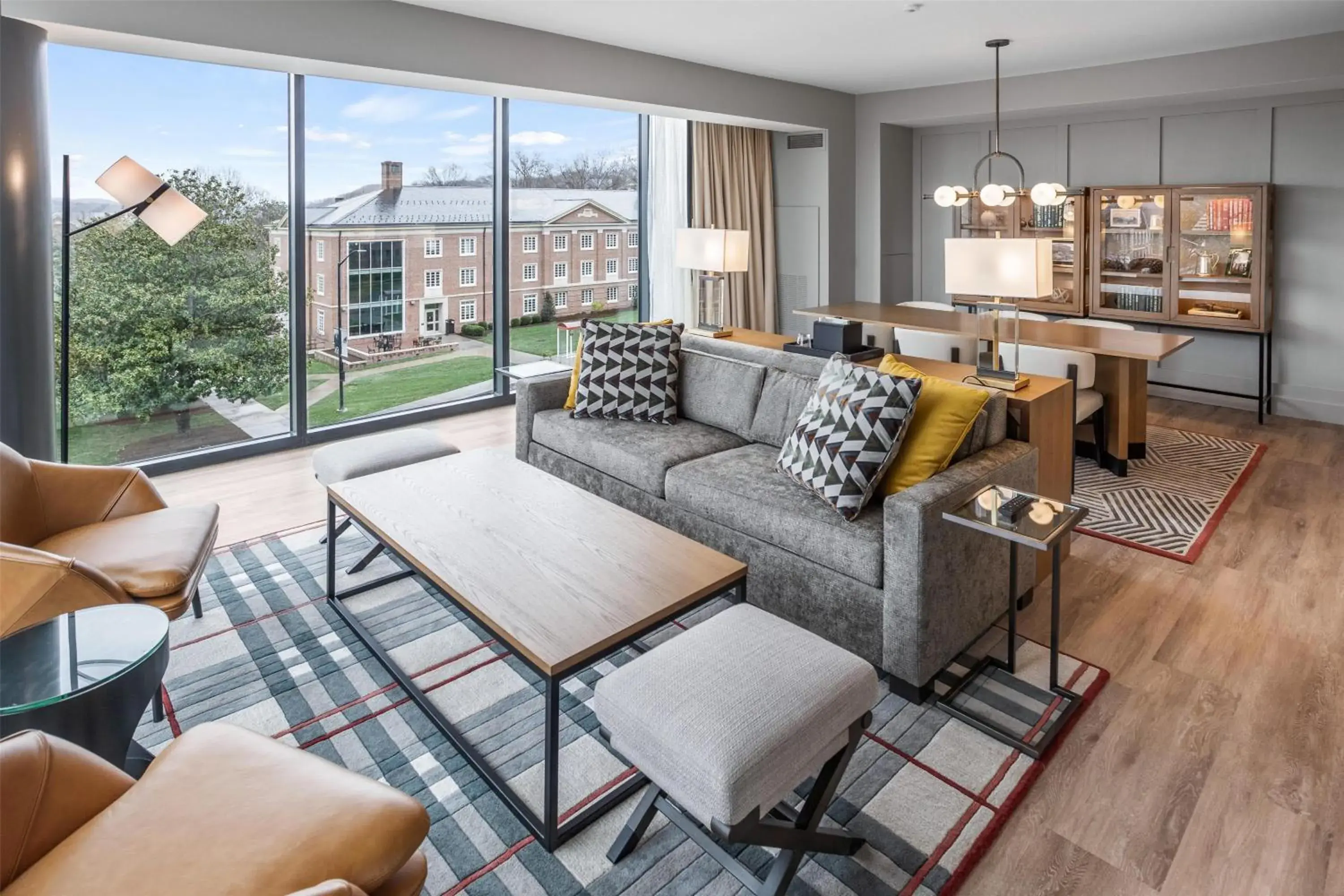 Living room in The Highlander at Radford, Tapestry Collection by Hilton Living room in The Highlander at Radford, Tapestry Collection by Hilton