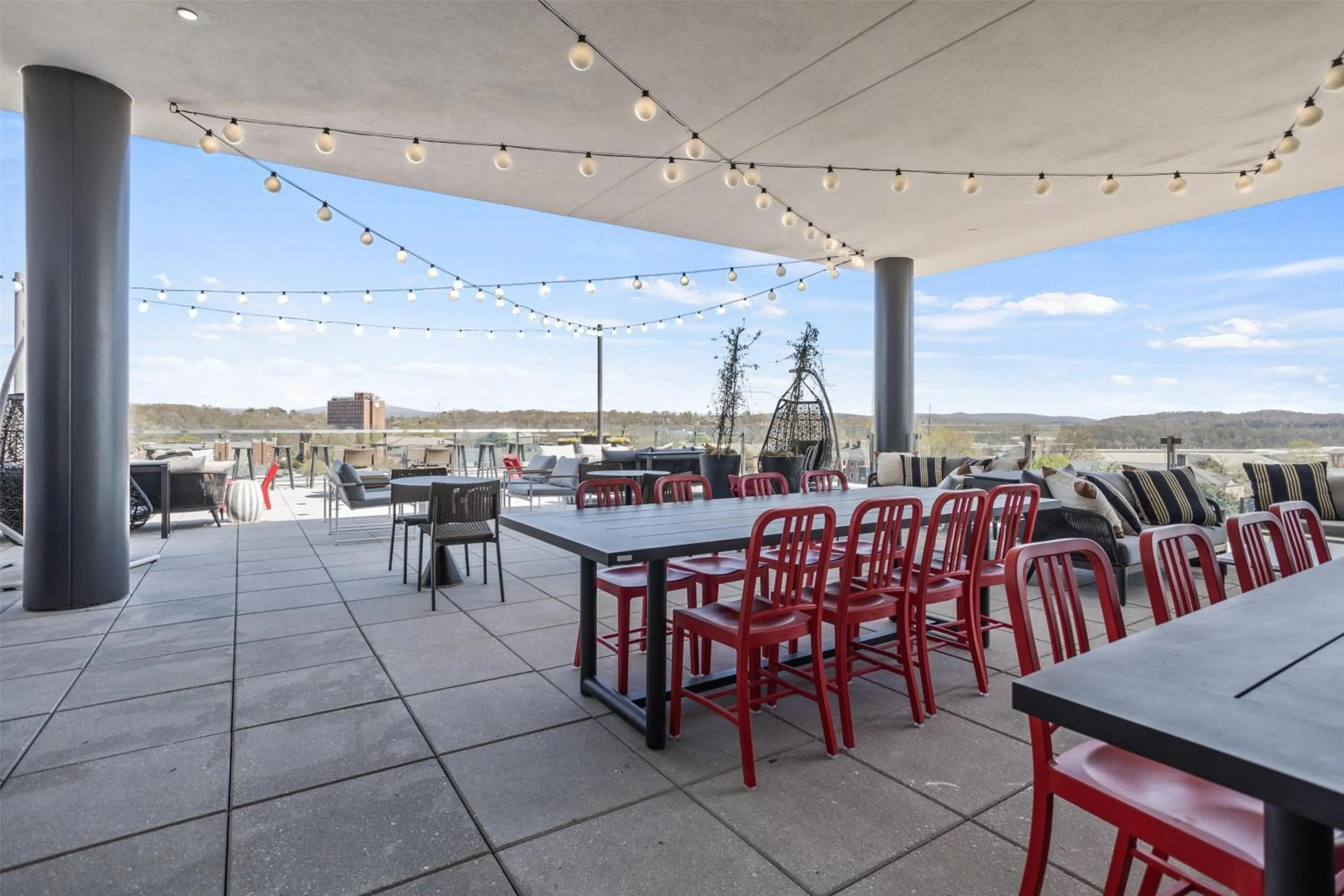 Patio in The Highlander at Radford, Tapestry Collection by Hilton