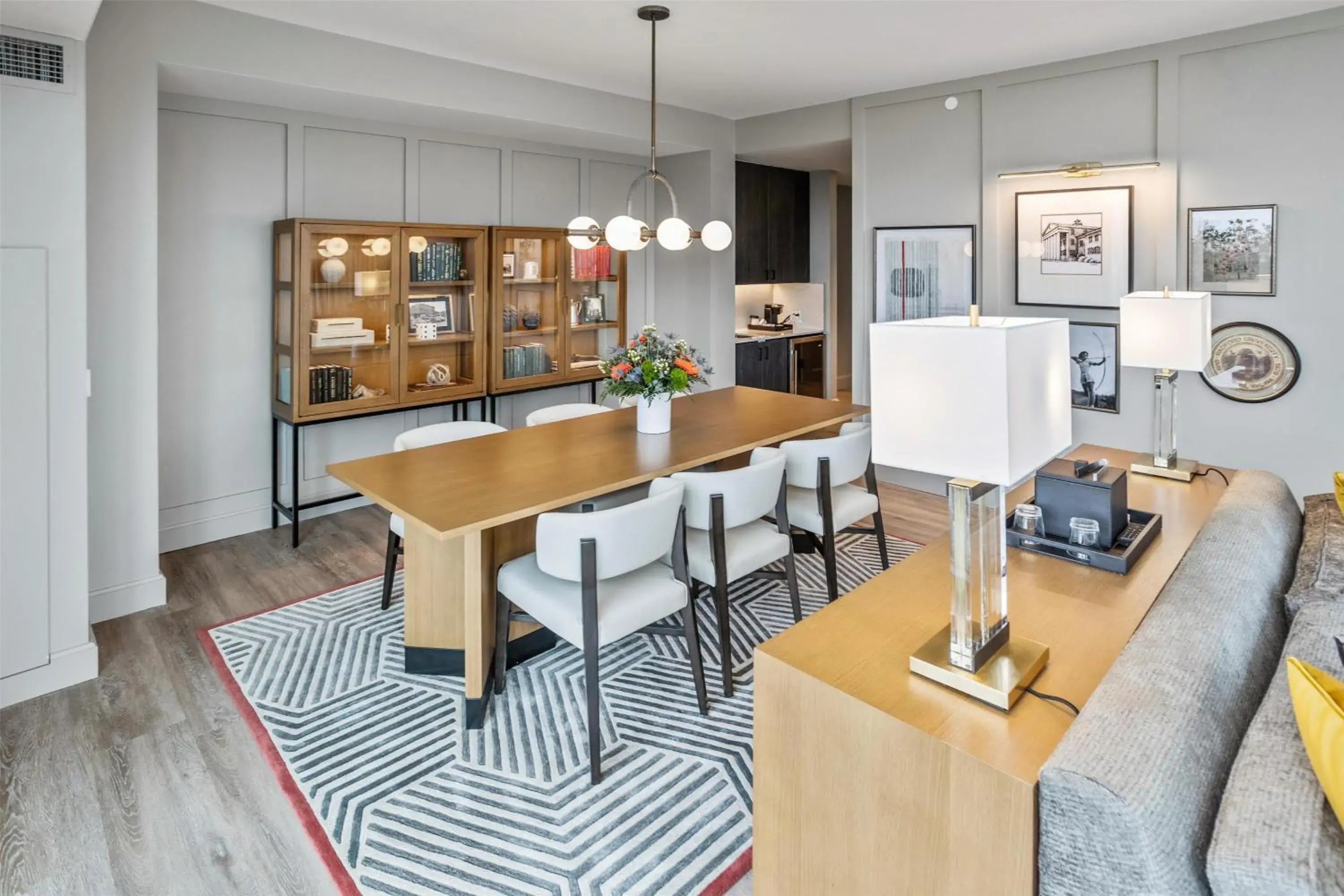 Living room in The Highlander at Radford, Tapestry Collection by Hilton Living room in The Highlander at Radford, Tapestry Collection by Hilton