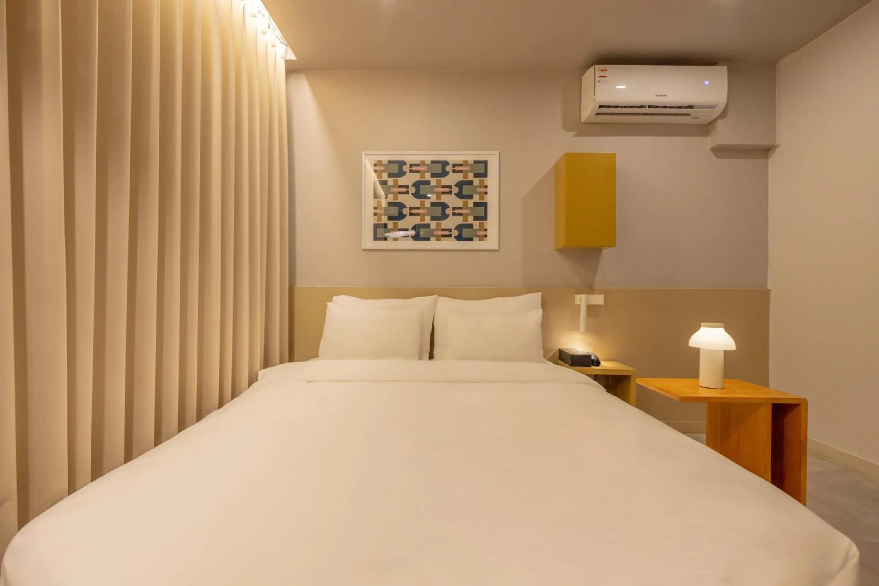 Bed in Nomad Aank Hotel Gumi