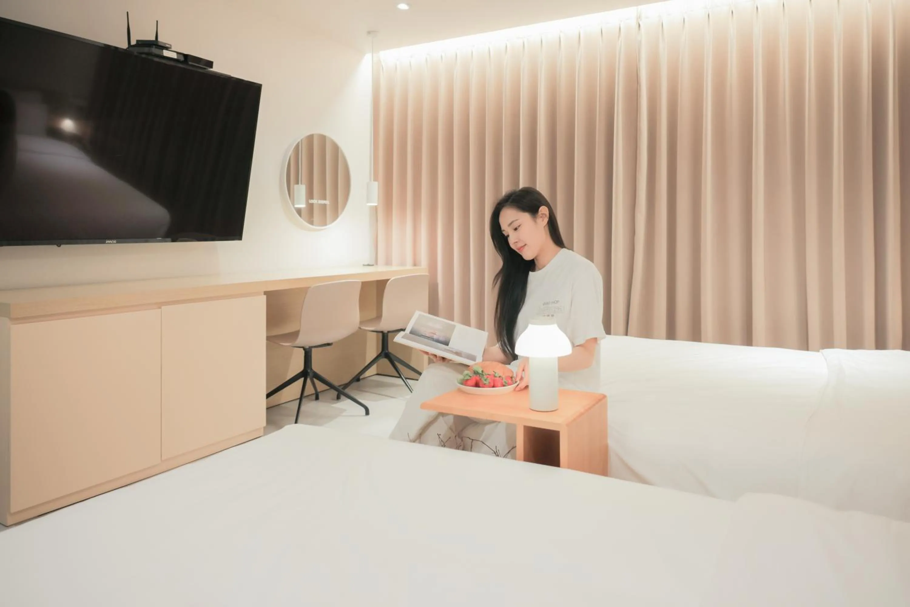 Bed in Nomad Anook Hotel Gumi