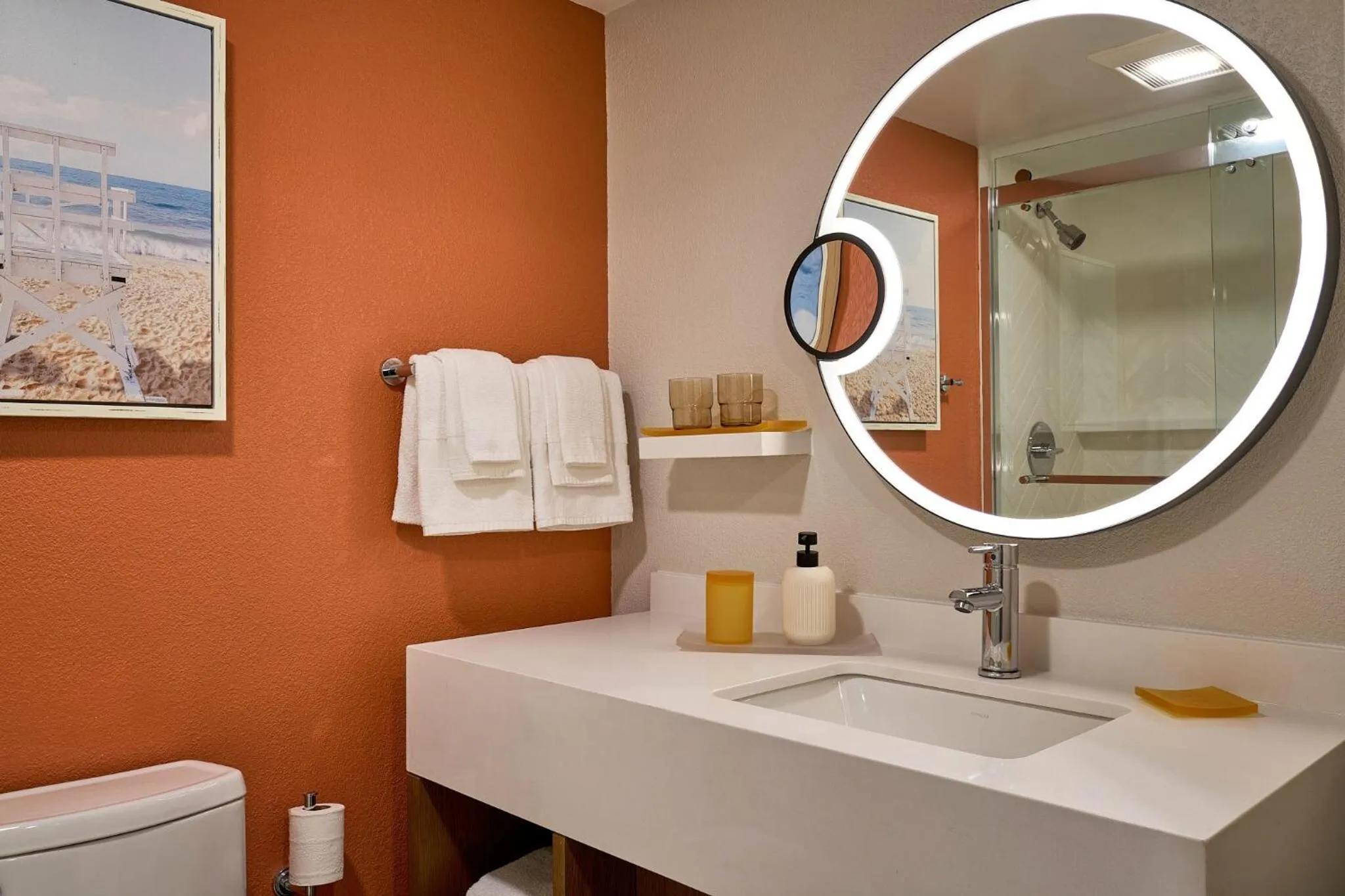 Toilet in voco The Shelby - Myrtle Beach by IHG