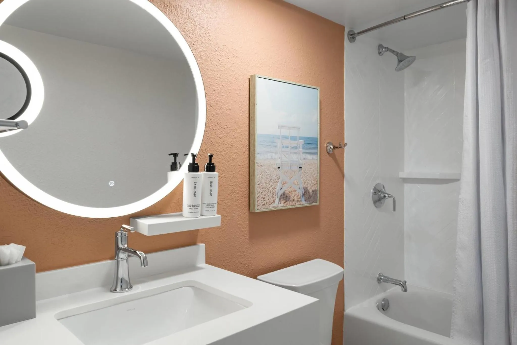 Bathroom in voco The Shelby - Myrtle Beach by IHG