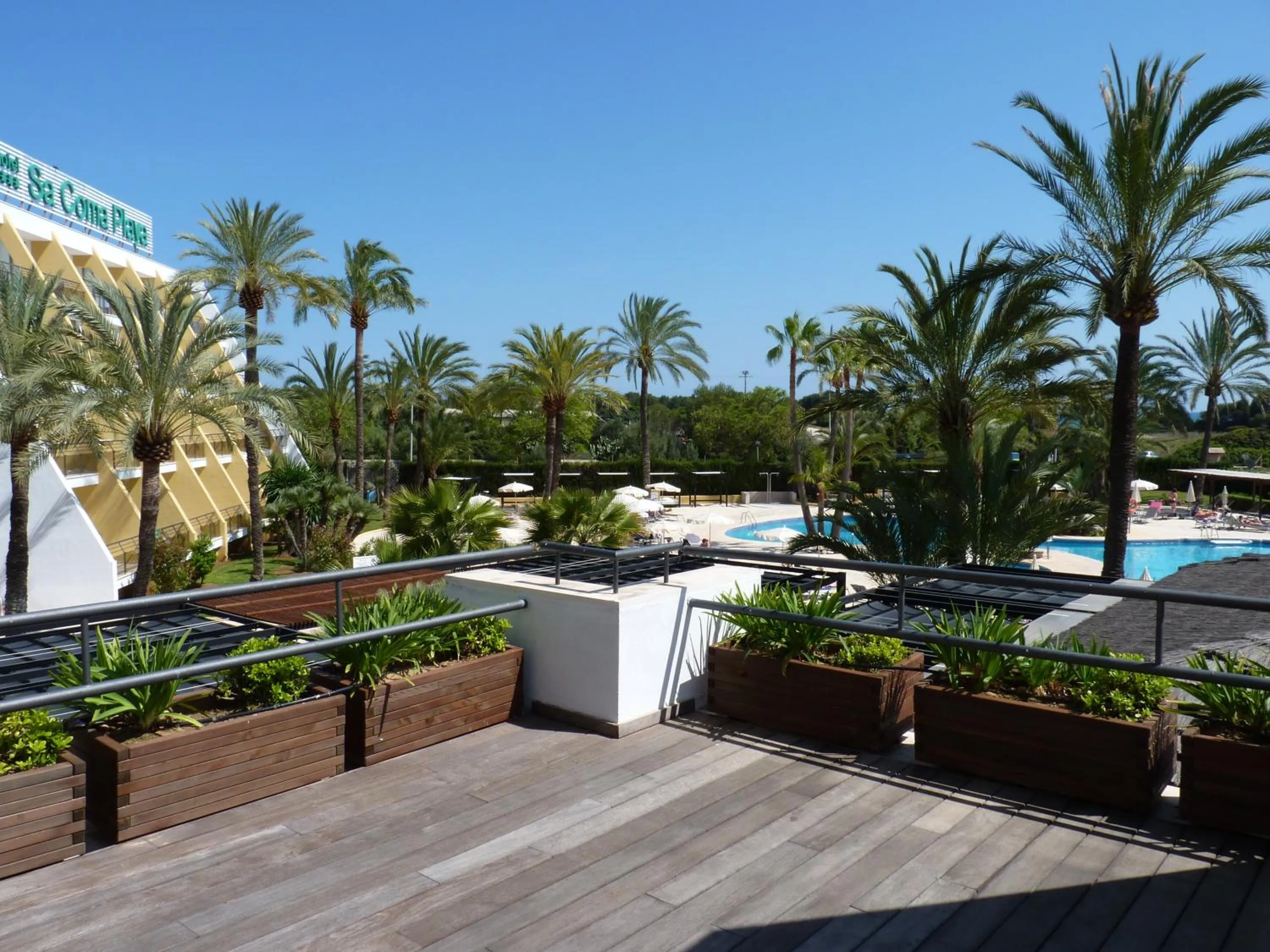 Balcony/Terrace in Protur Sa Coma Playa Hotel & Spa