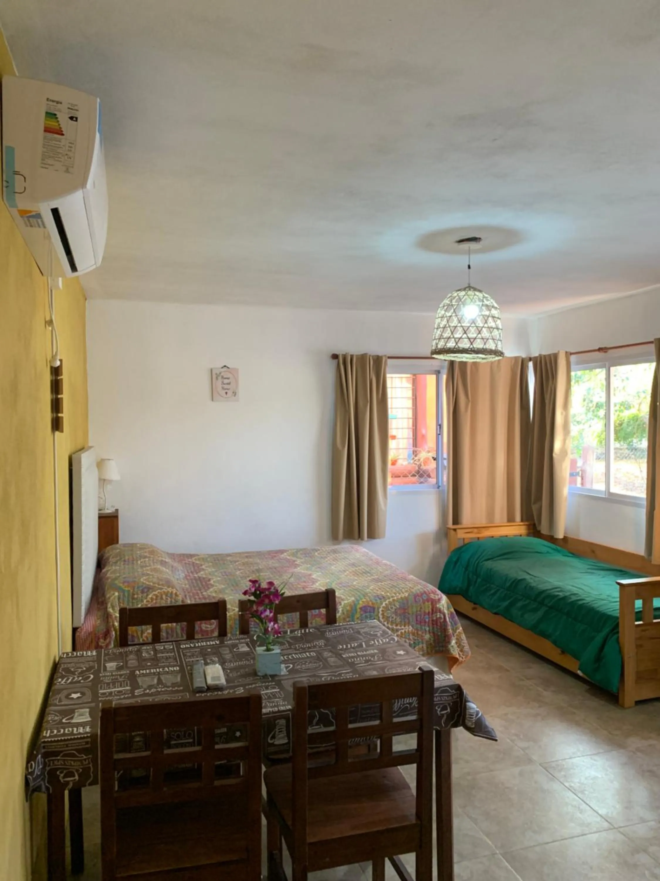 Bed in Posada The Gringos