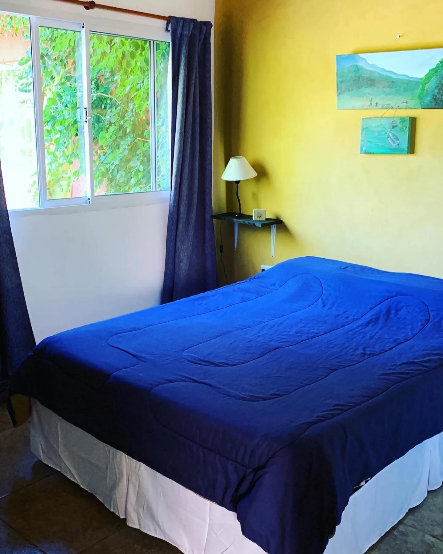 Bed in Posada The Gringos