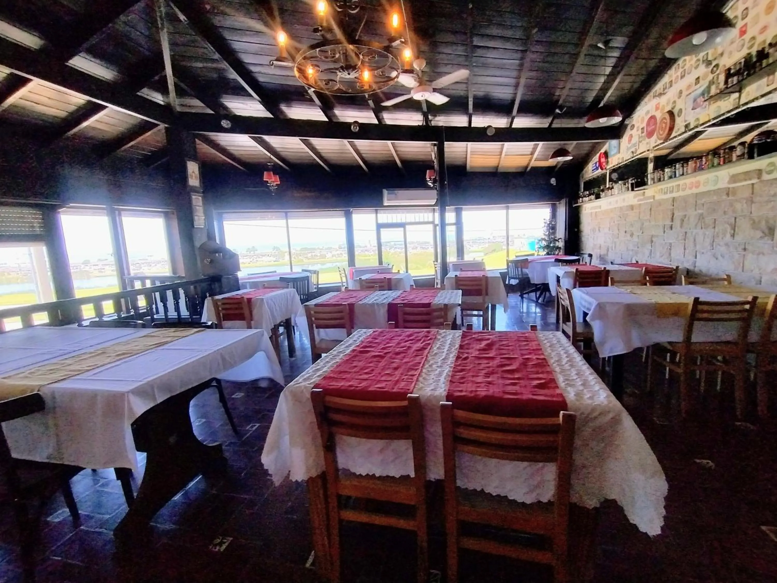 Seating area in Hostal del Sur