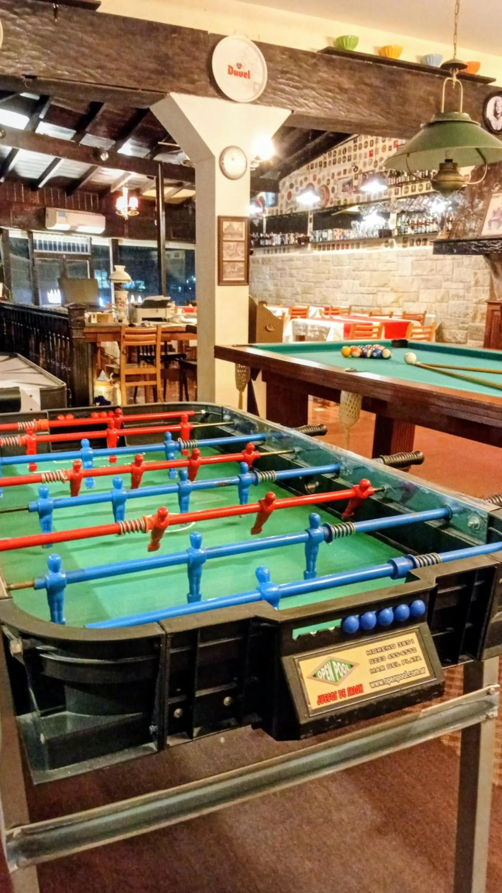 Billiard in Hostal del Sur
