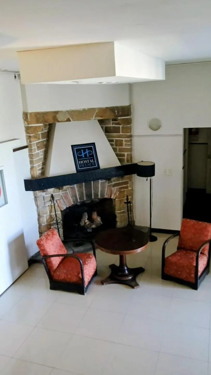 Lobby or reception in Hostal del Sur