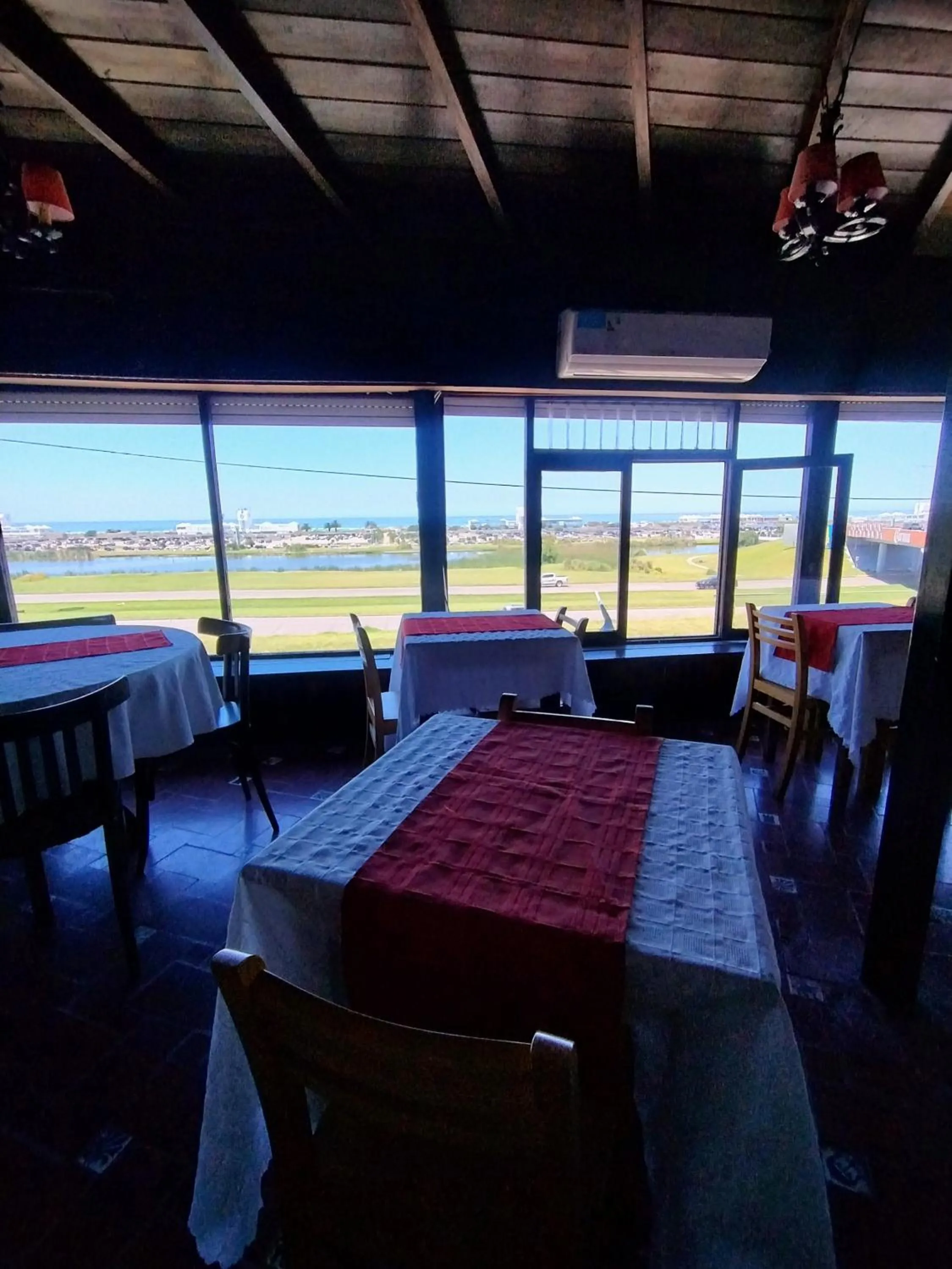 Seating area in Hostal del Sur